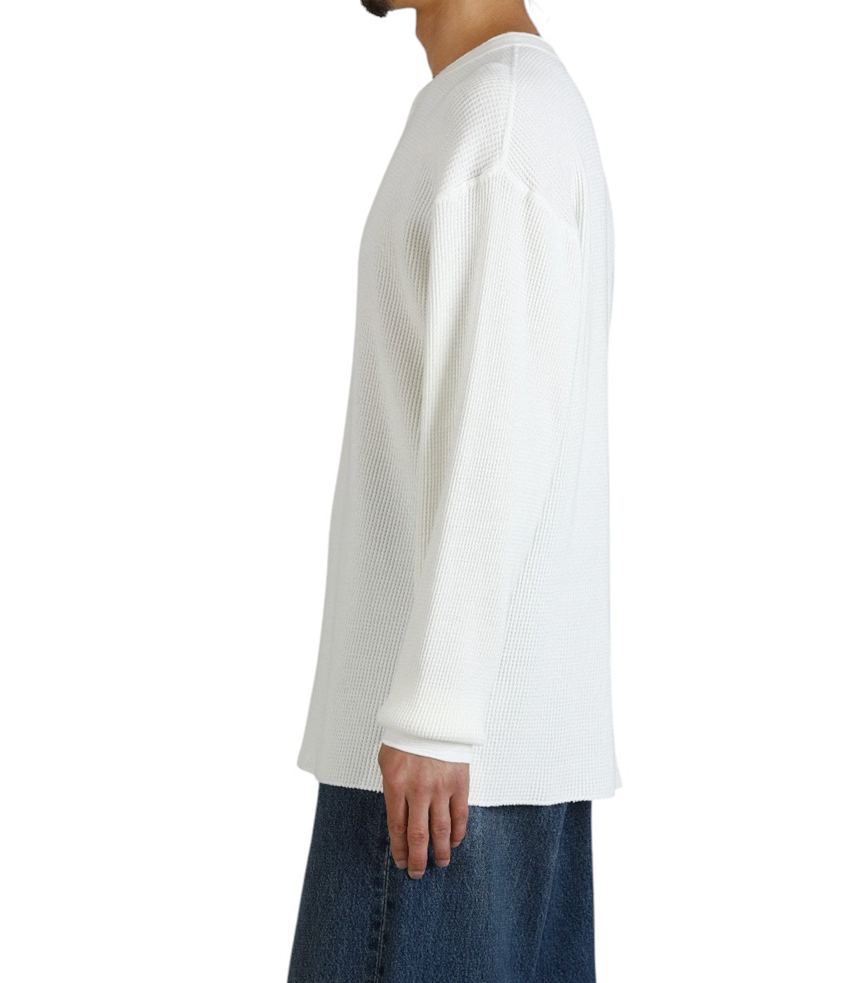 THERMAL KING WAFFLE HENLEY NECK L/S | Healthknit(ヘルスニット 