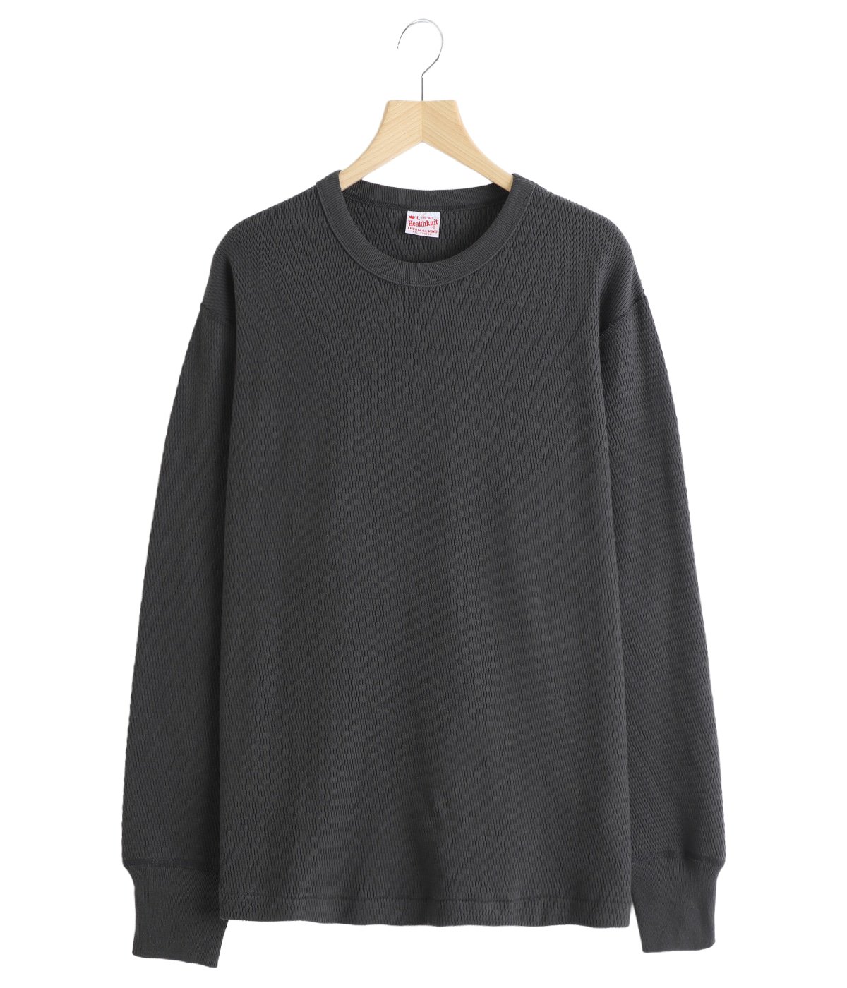 ミュージシャン J's THERMAL KING RASCHEL HONEYCOMB CREW THERMAL KING RASCHEL HONEYCOMB CREWNECK L/S|サーマルキング