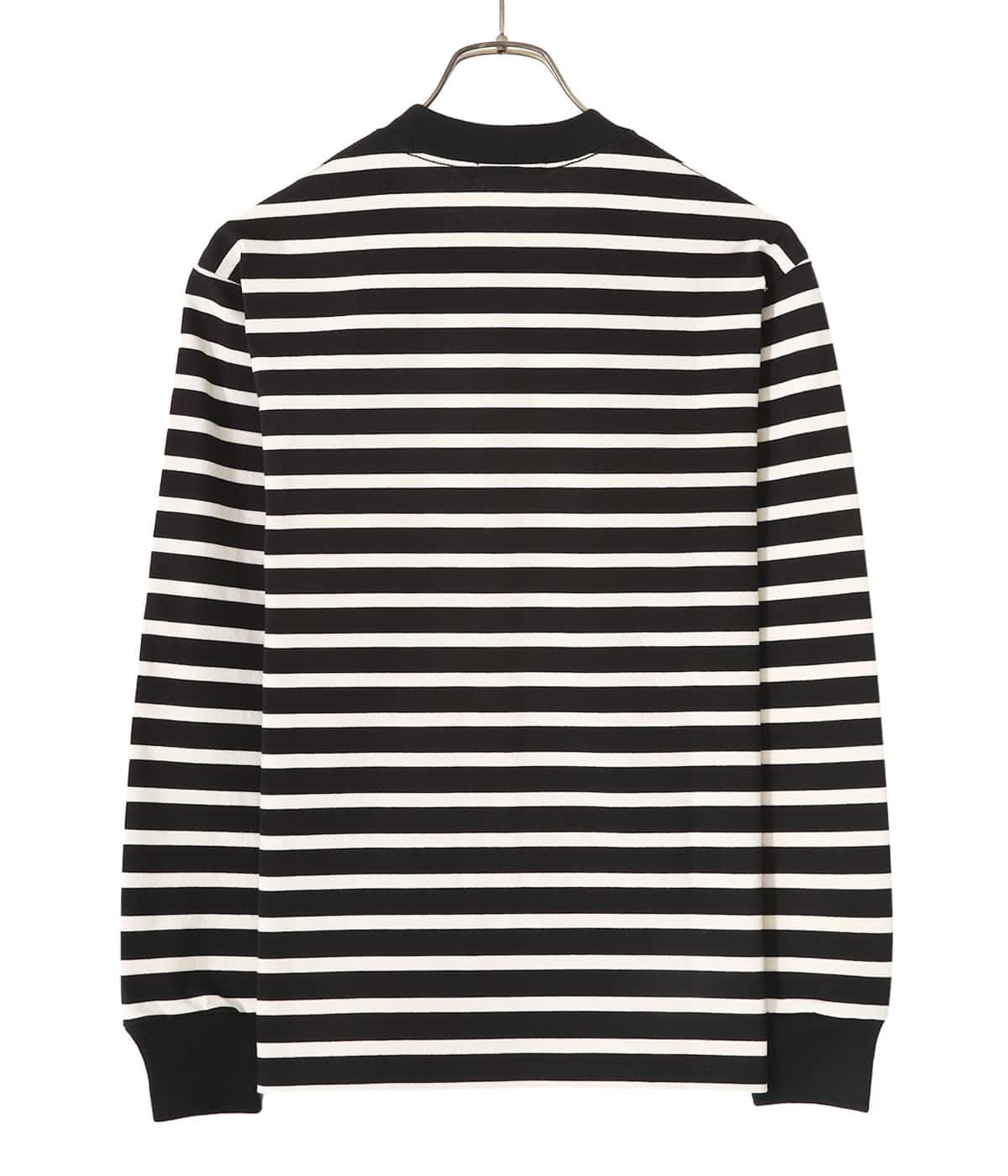 レディース】Striped Cotton Jersey Long Sleeved T-Shirt | Scye(サイ