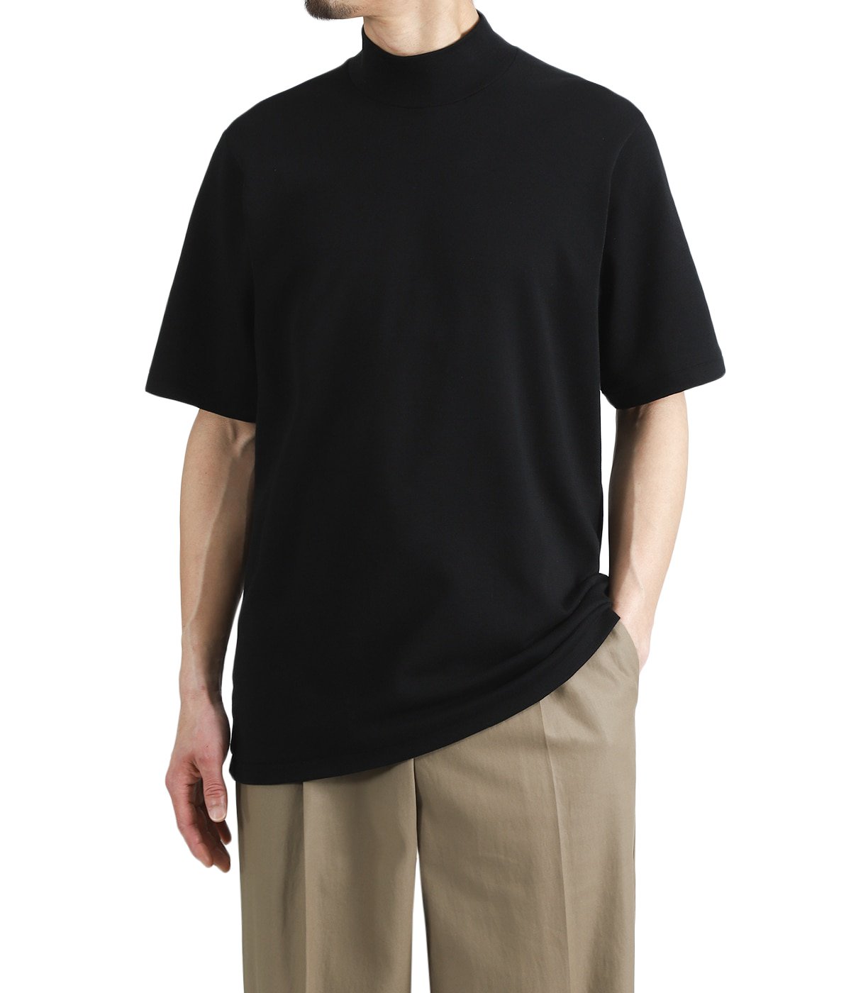 MOCK NECK TEE S/S | ANATOMICA(アナトミカ) / トップス カットソー
