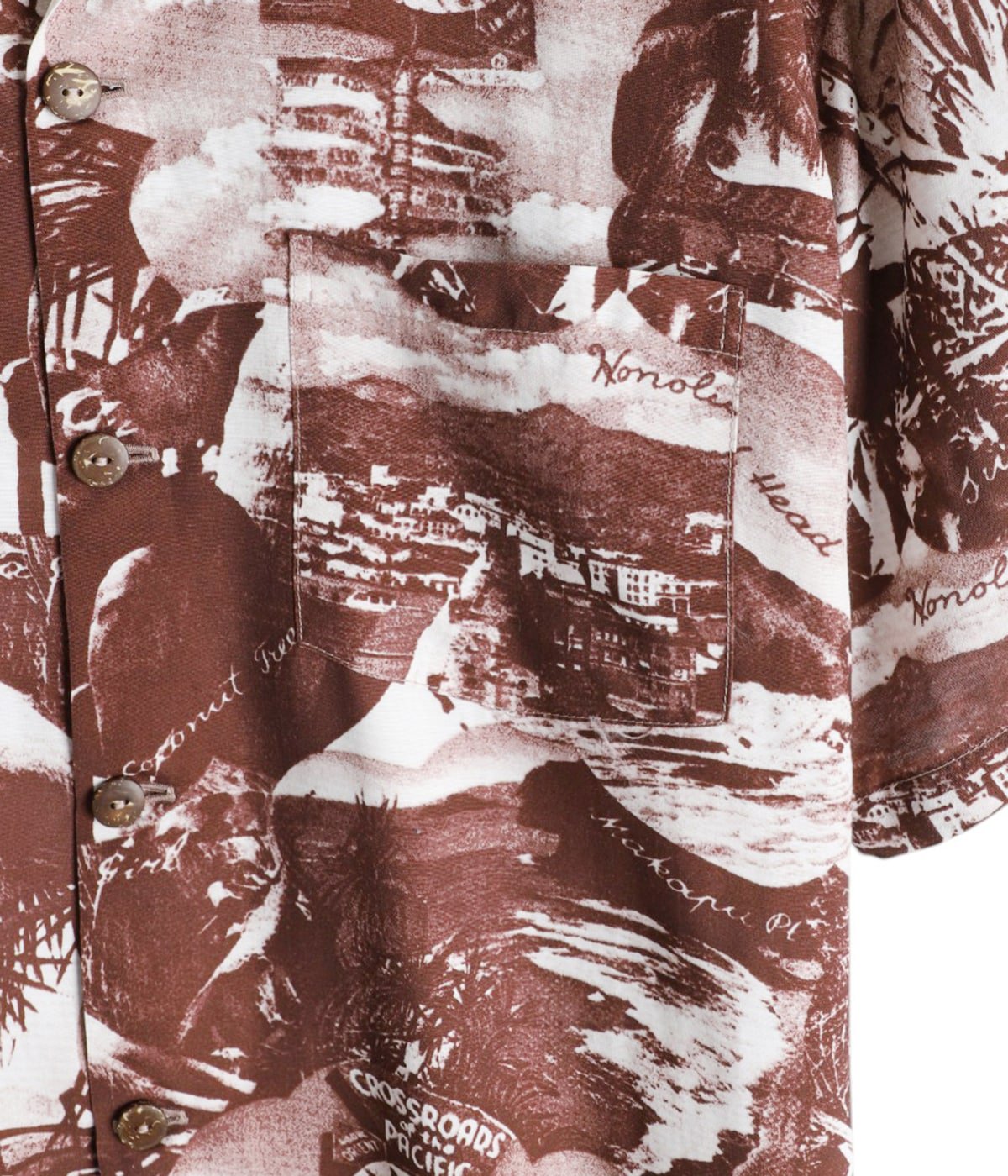 HAWAIIAN SHIRT ALOHA TOWER | ANATOMICA(アナトミカ) / トップス 半袖