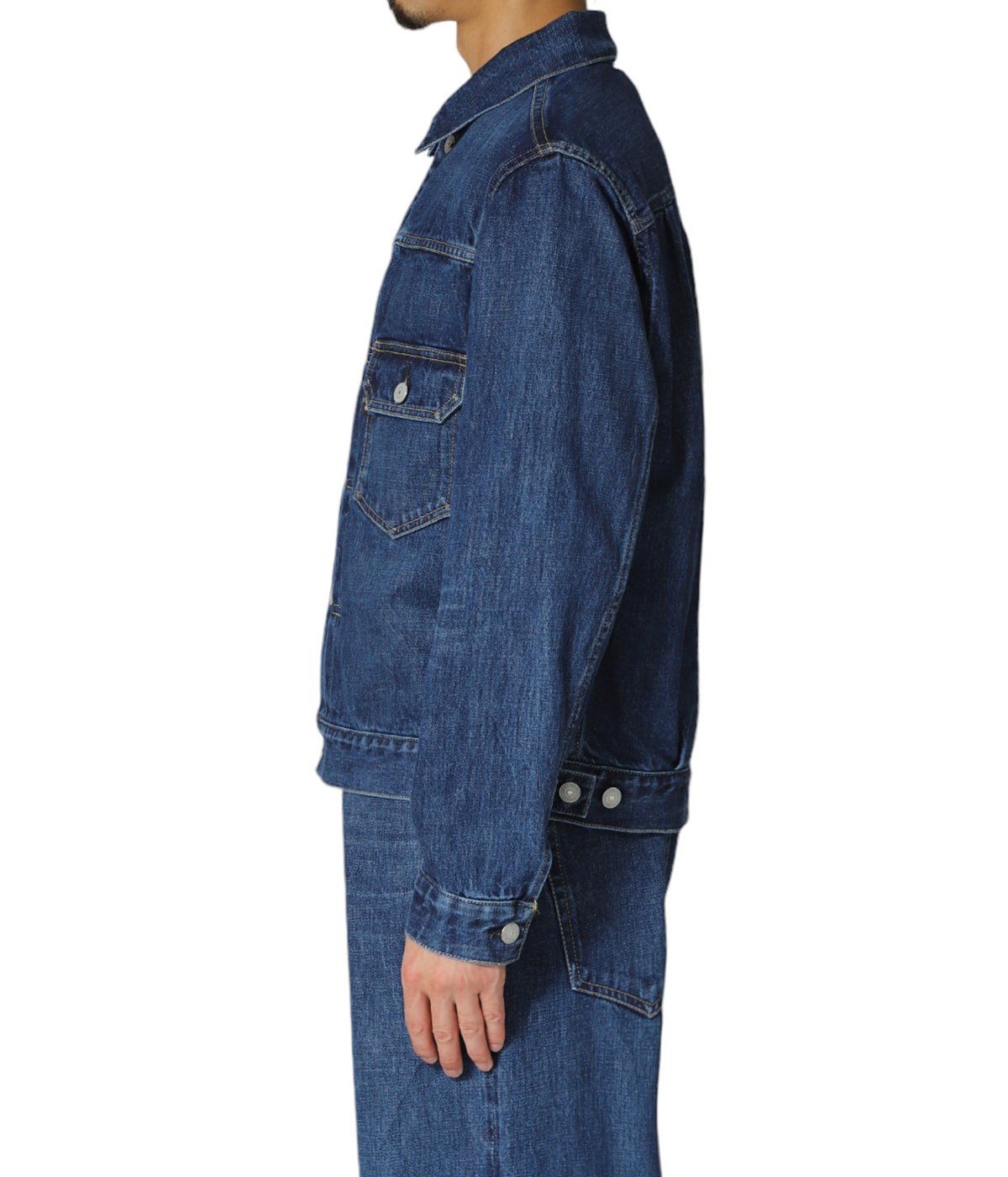 Selvedge Denim Used Wash Jacket | Scye(サイ ベーシックス