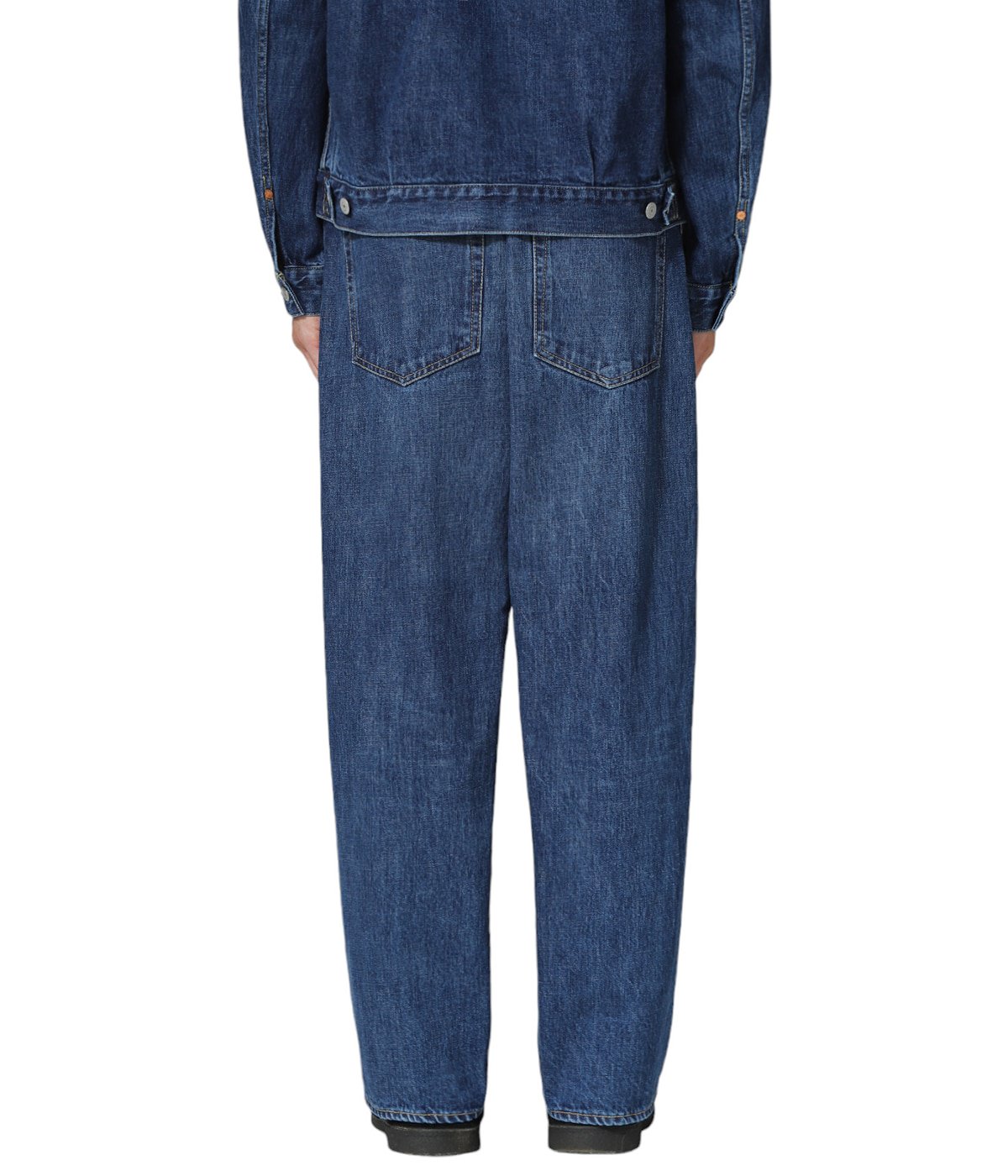 Selvedge Denim Used Wash Wide Leg Jeans | Scye(サイ