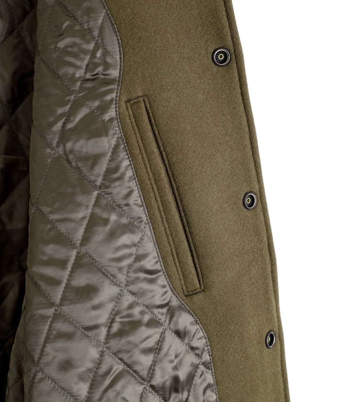 Wool Melton Varsity Jacket | Scye(サイ ベーシックス) / アウター