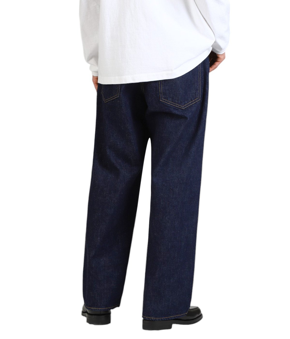 Selvedge Denim Wide Leg Jeans | Scye(サイ ベーシックス Selvedge Denim Wide Leg Jeans | Scye(サイ ベーシックス