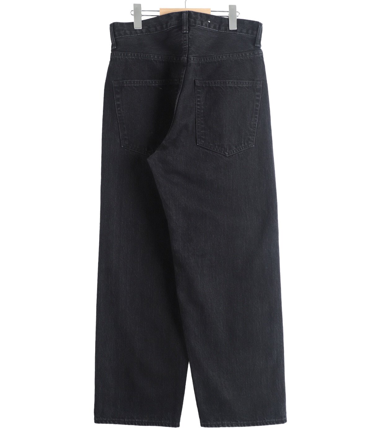Selvage Black Denim Baggy Jeans | Scye(サイ ベーシックス) / パンツ