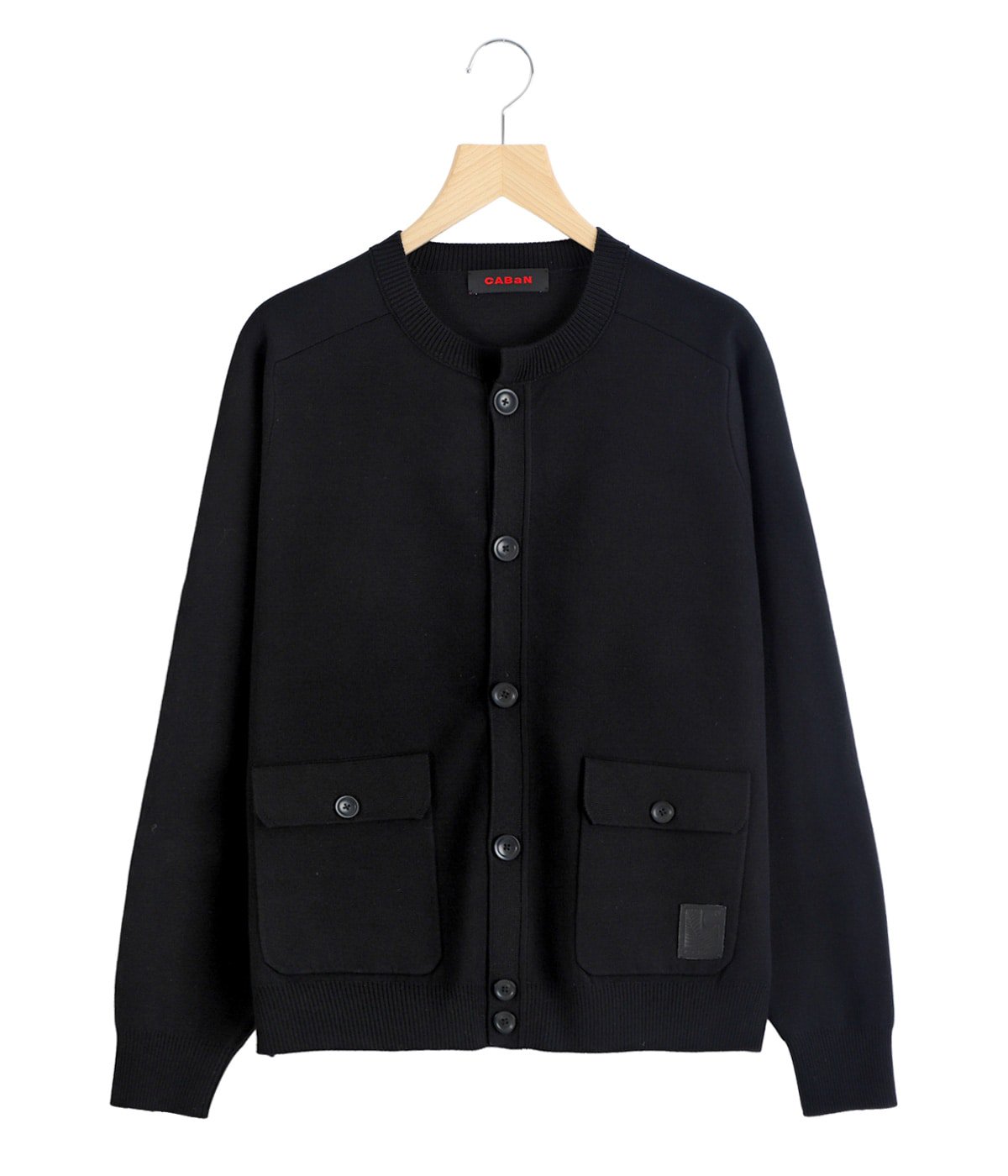 CABaN × MALION vintage 別注コットンカシミヤ カーディガン CABaN コットンカシミヤ バイカラーVネックカーディガン （ニット