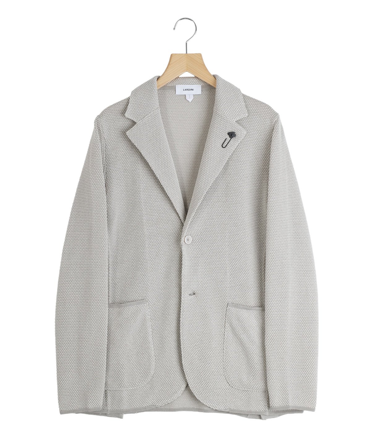 KNIT JACKET SINGLE | LARDINI(ラルディーニ) / アウター スーツ