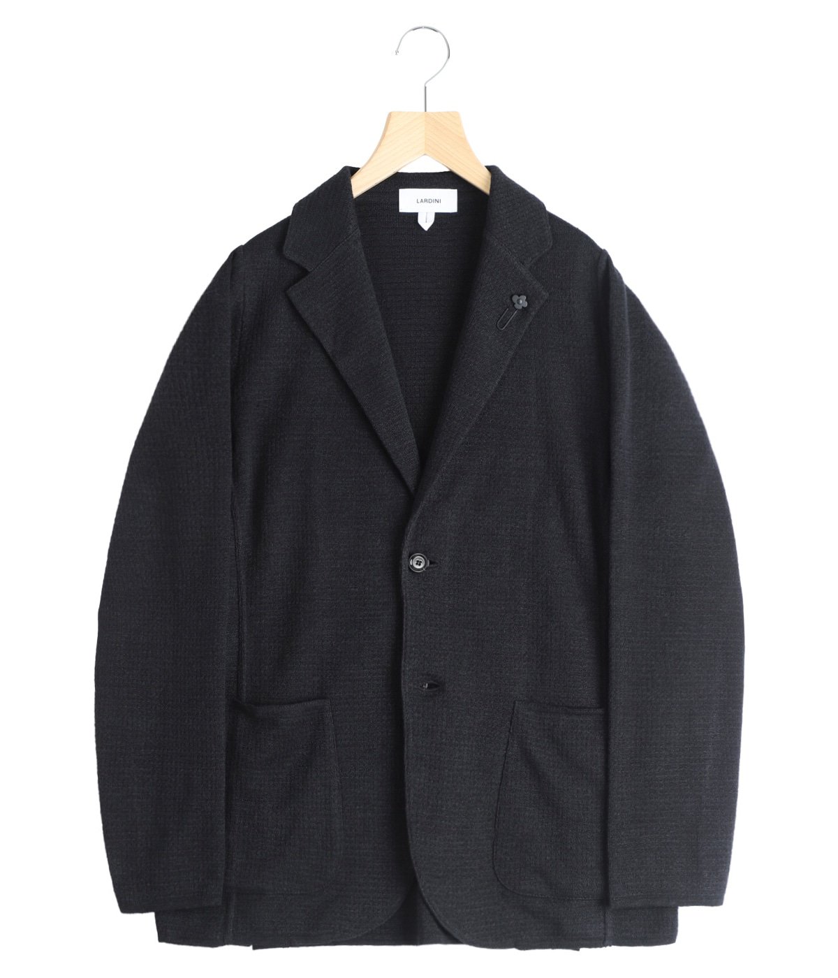 LARDINIテーラードジャケット ブラックXS 早い者勝ち EASY SUITS / technical fabric S | LARDINI(ラルディーニ) / アウター