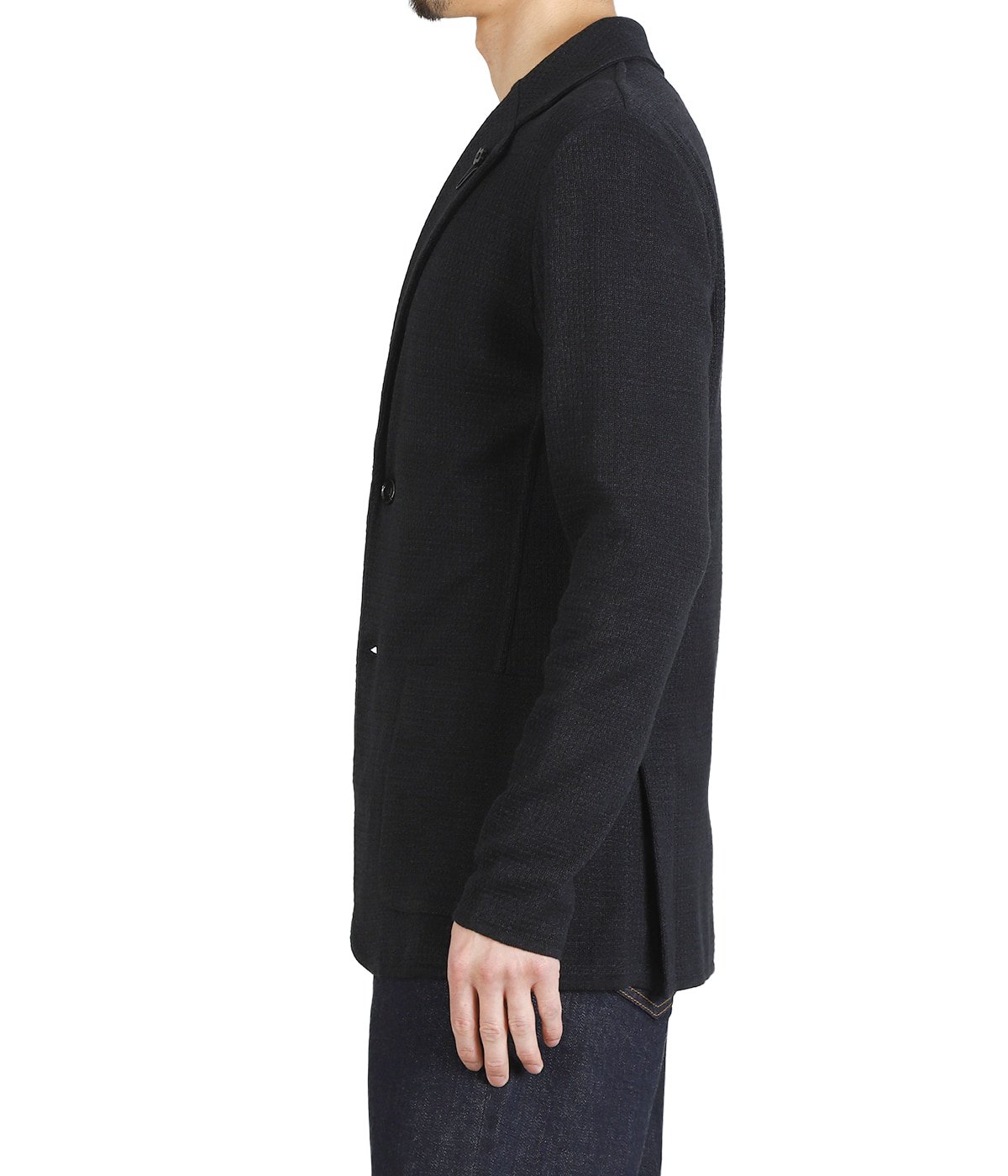 KNIT JACKET SINGLE | LARDINI(ラルディーニ) / アウター スーツ