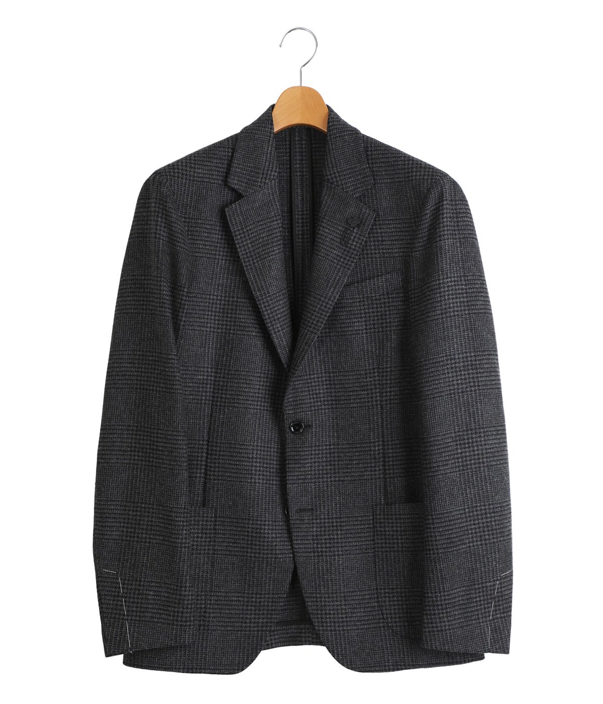 ROMA Single Jacket Wool Cashmere | LARDINI(ラルディーニ