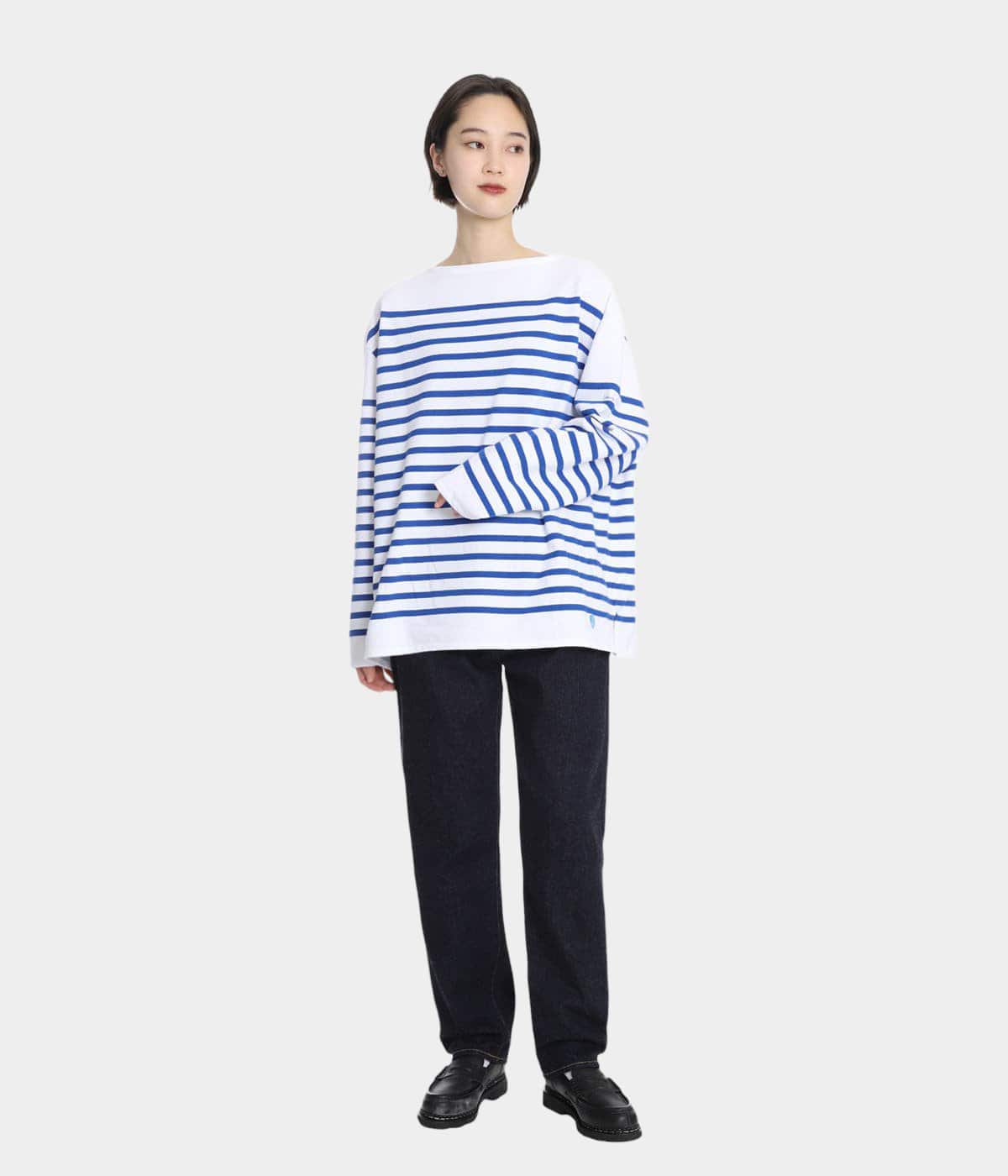 レディース】BOAT NECK LONG SLEEVE P.O. | ORCIVAL(オーシバル 
