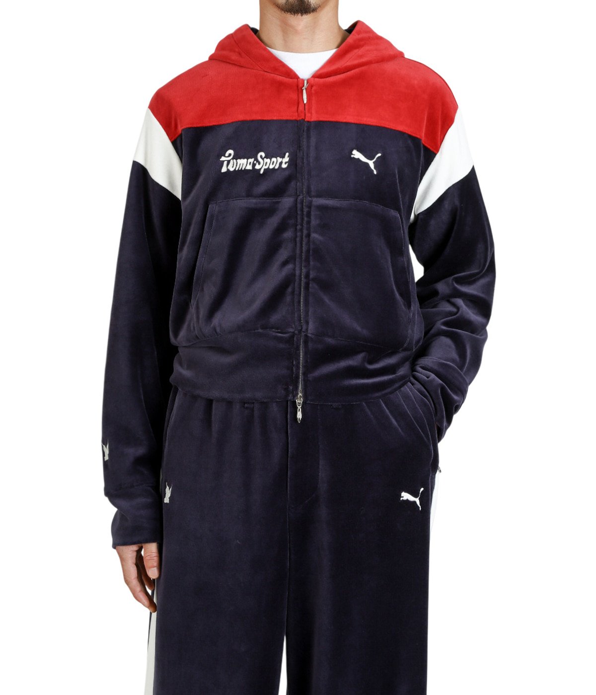 PUMA × MASU T7 SHORT TRACK HOODIE XL PUMA × MASU T7 SHORT TRACK HOODIE | MASU(エムエーエスユー
