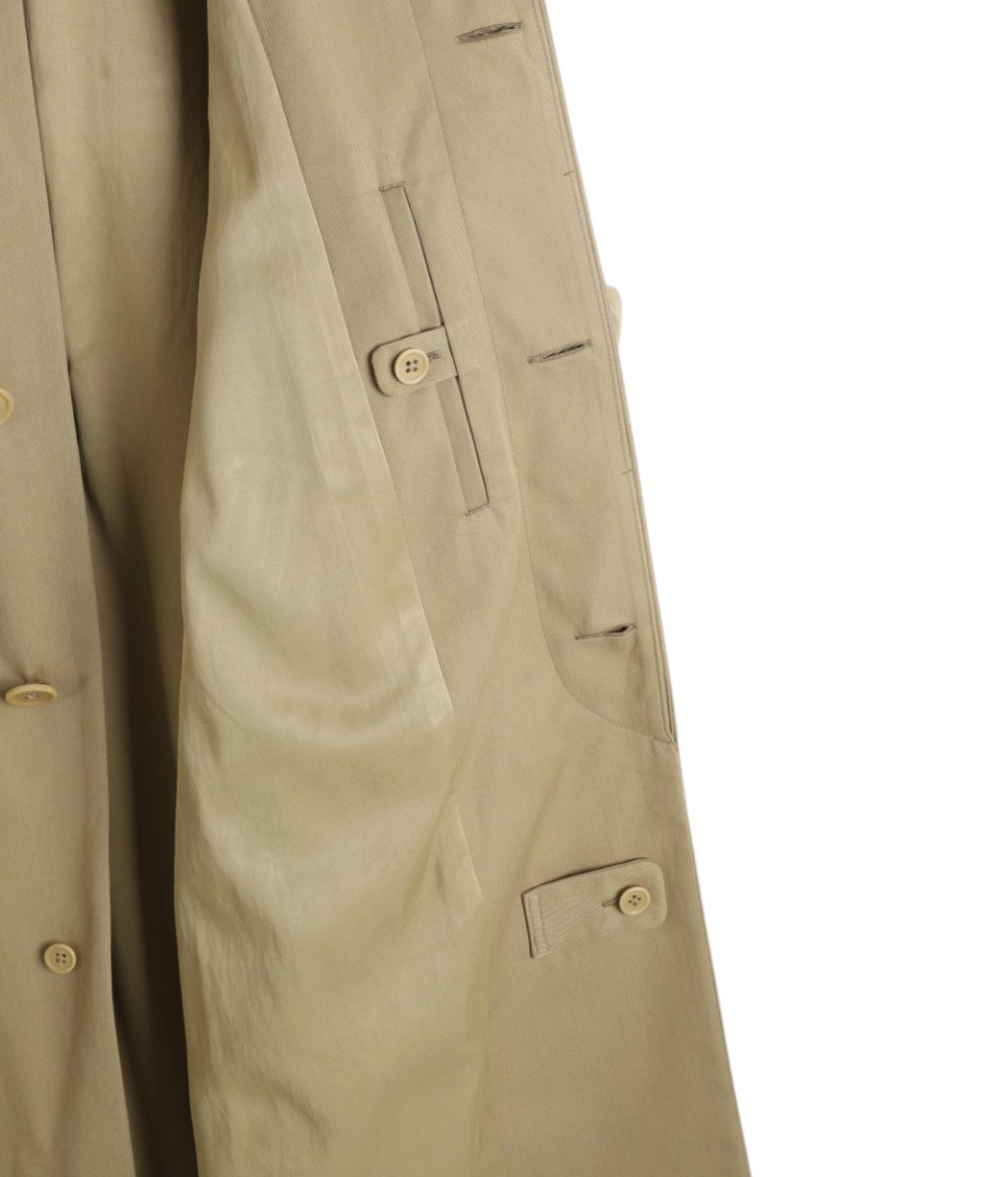 YAECA (ヤエカ) SOUTIEN COLLAR COAT WOOL / ステンカラーコート