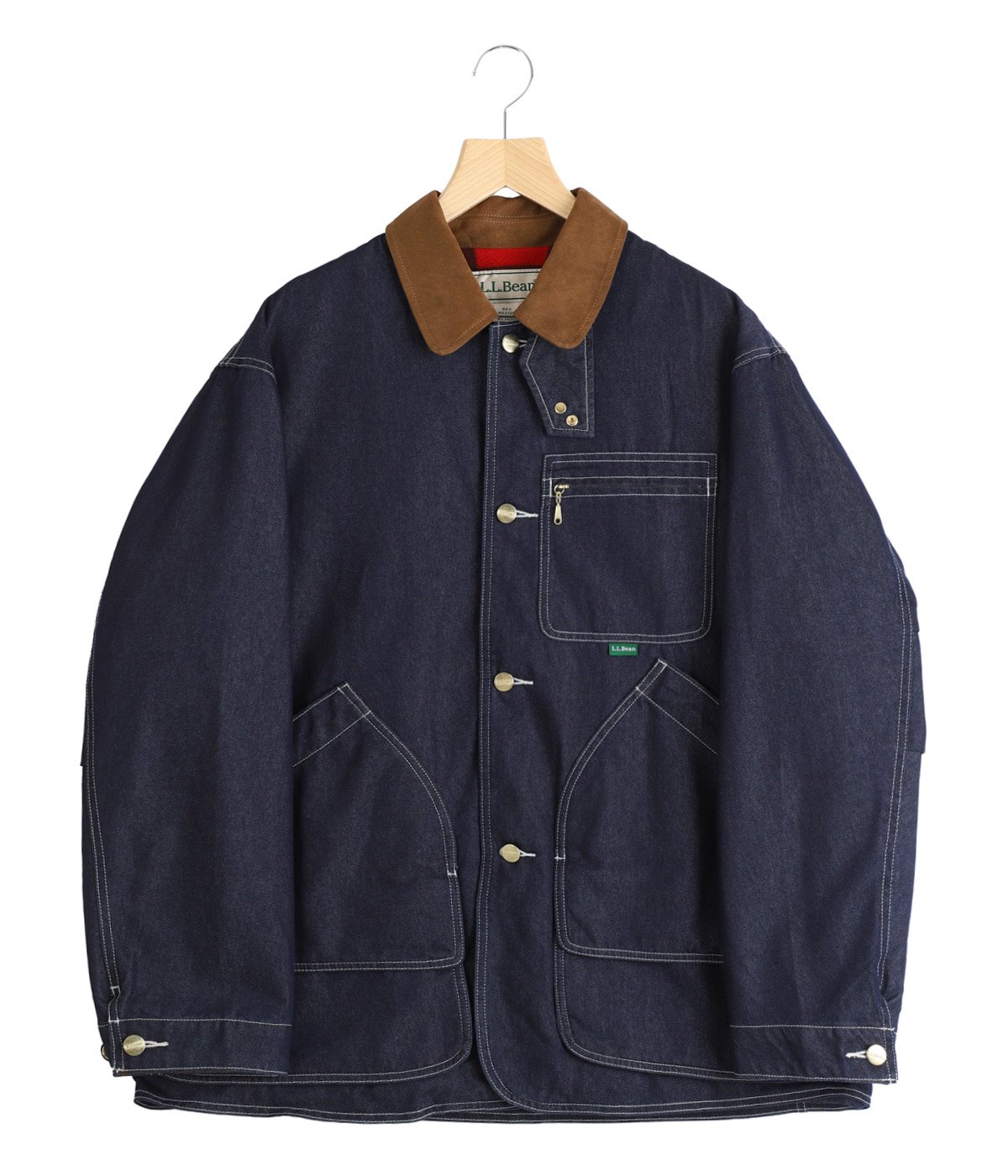 Bean's Field Coat Fleece Lined Indigo | L.L.Bean JAPAN EDITION