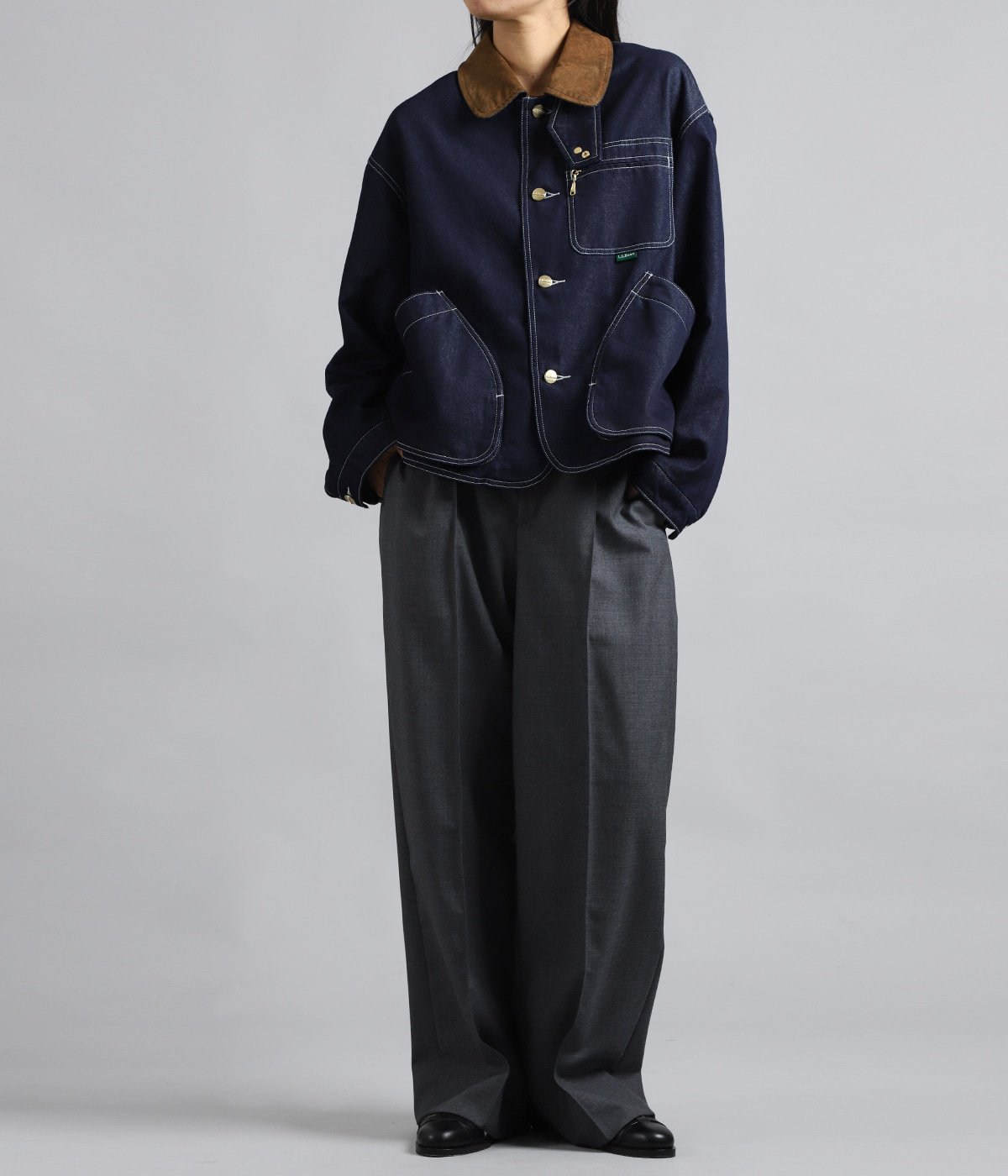 model（162cm） 着用サイズ：M