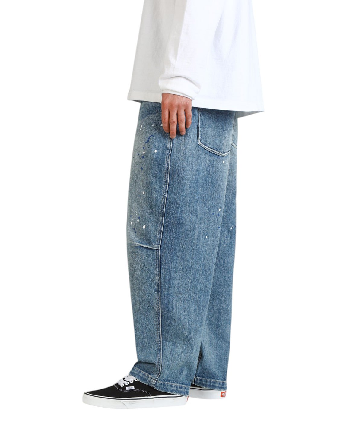TRIBAL DENIM SARROUEL PANTS HW | Liberaiders(リベレイダース