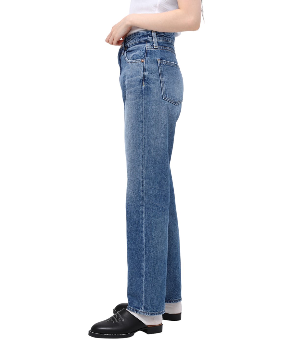 model（164cm） 着用サイズ：24inch