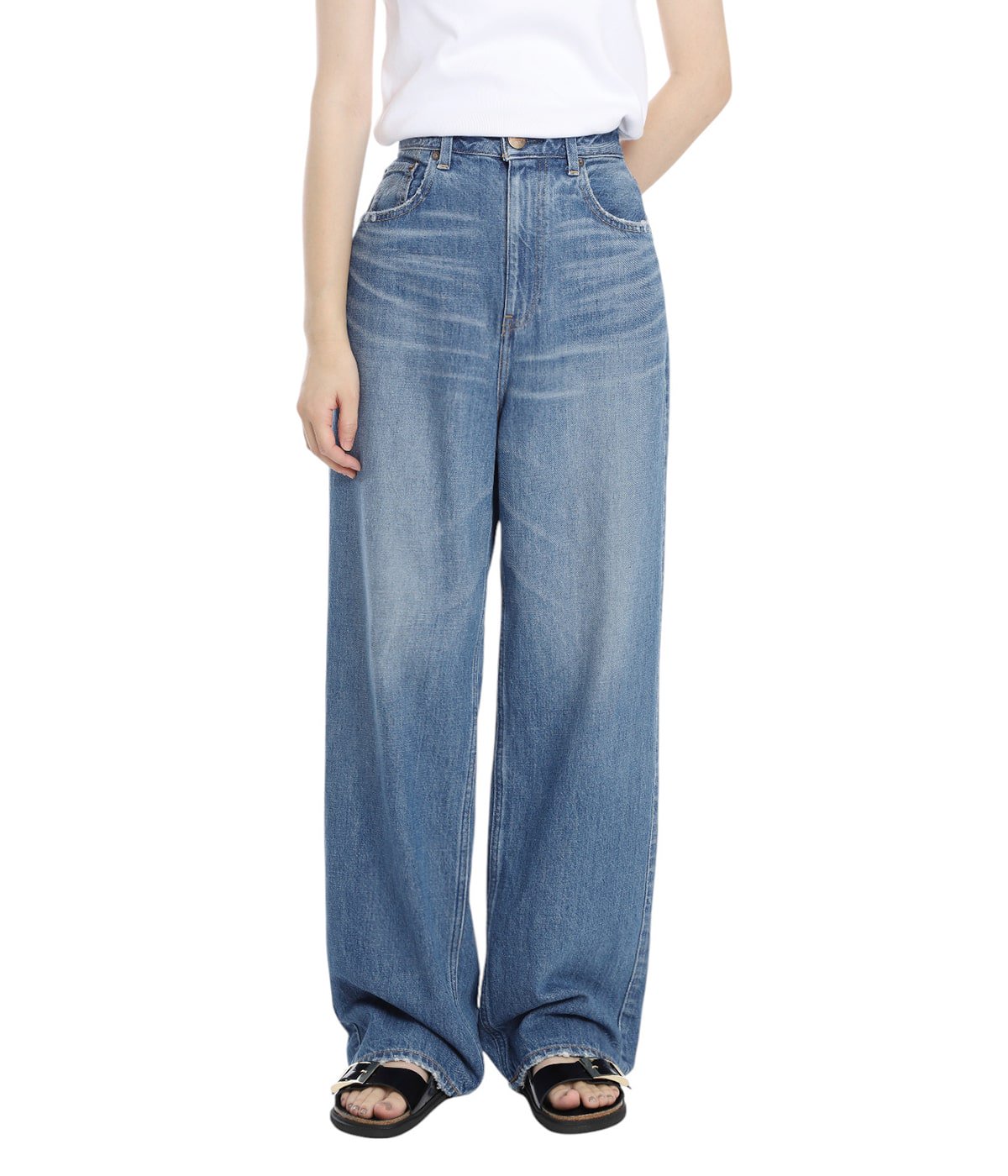 model（166cm） 着用サイズ：24inch