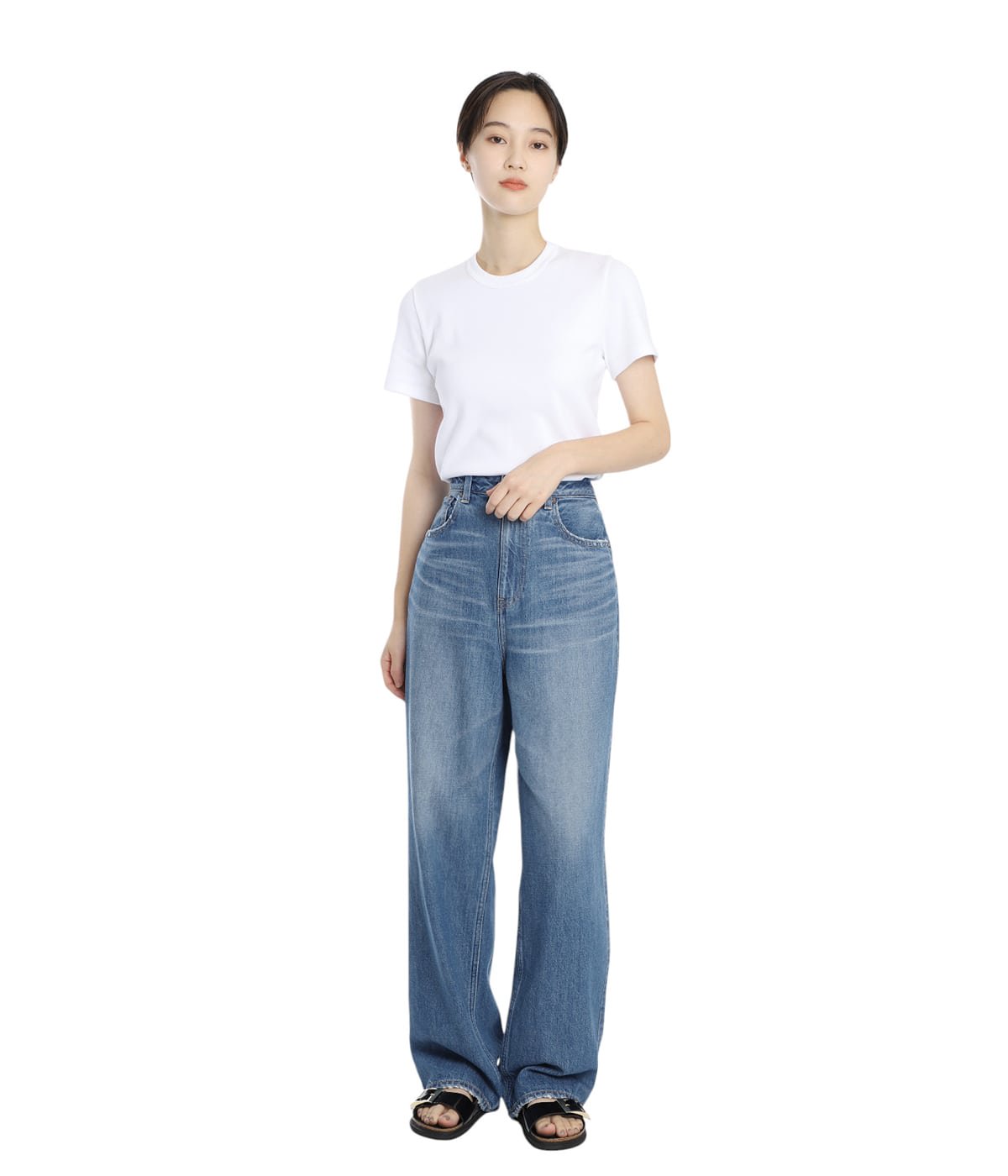 model（166cm） 着用サイズ：24inch