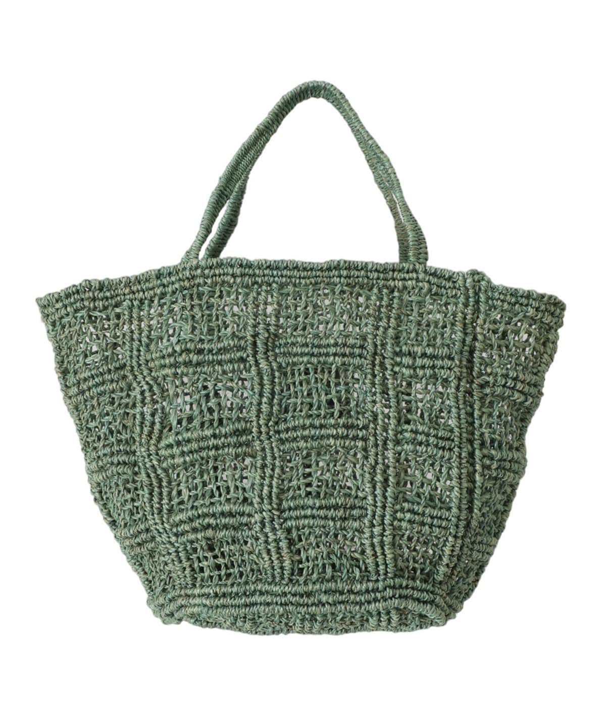 レディース】abaca knitting tote bag S | beautiful people 