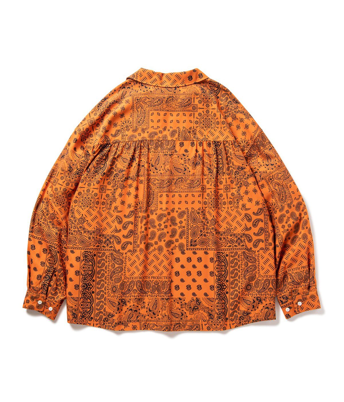 TBPR / PAISLEY L/S OPEN SHIRT | TIGHTBOOTH(タイトブース