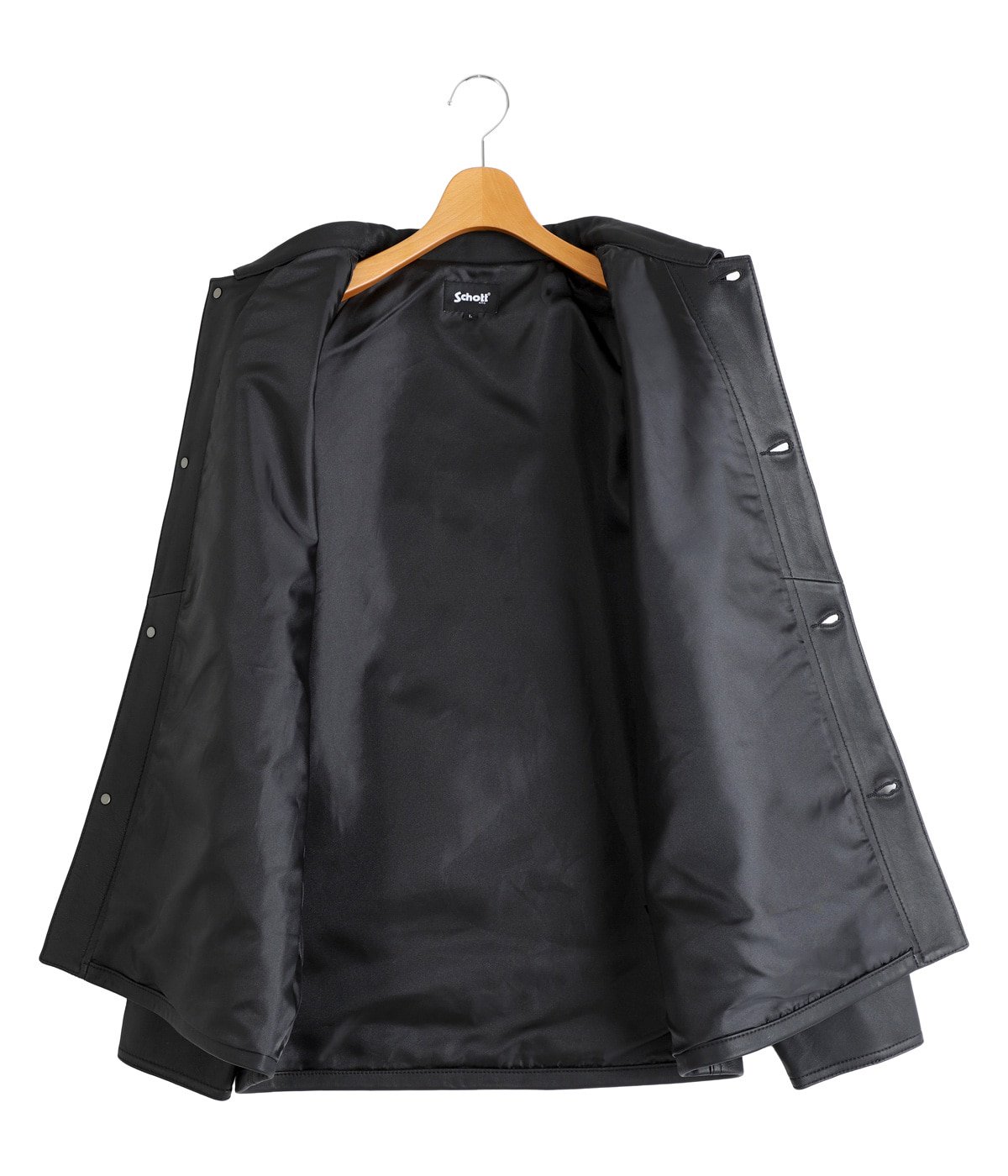 ジャケット・アウター SCHOTT COVER ALL BLACK LAMB LEATHER COVERALL JACKET | Schott(ショット) / アウター レザー