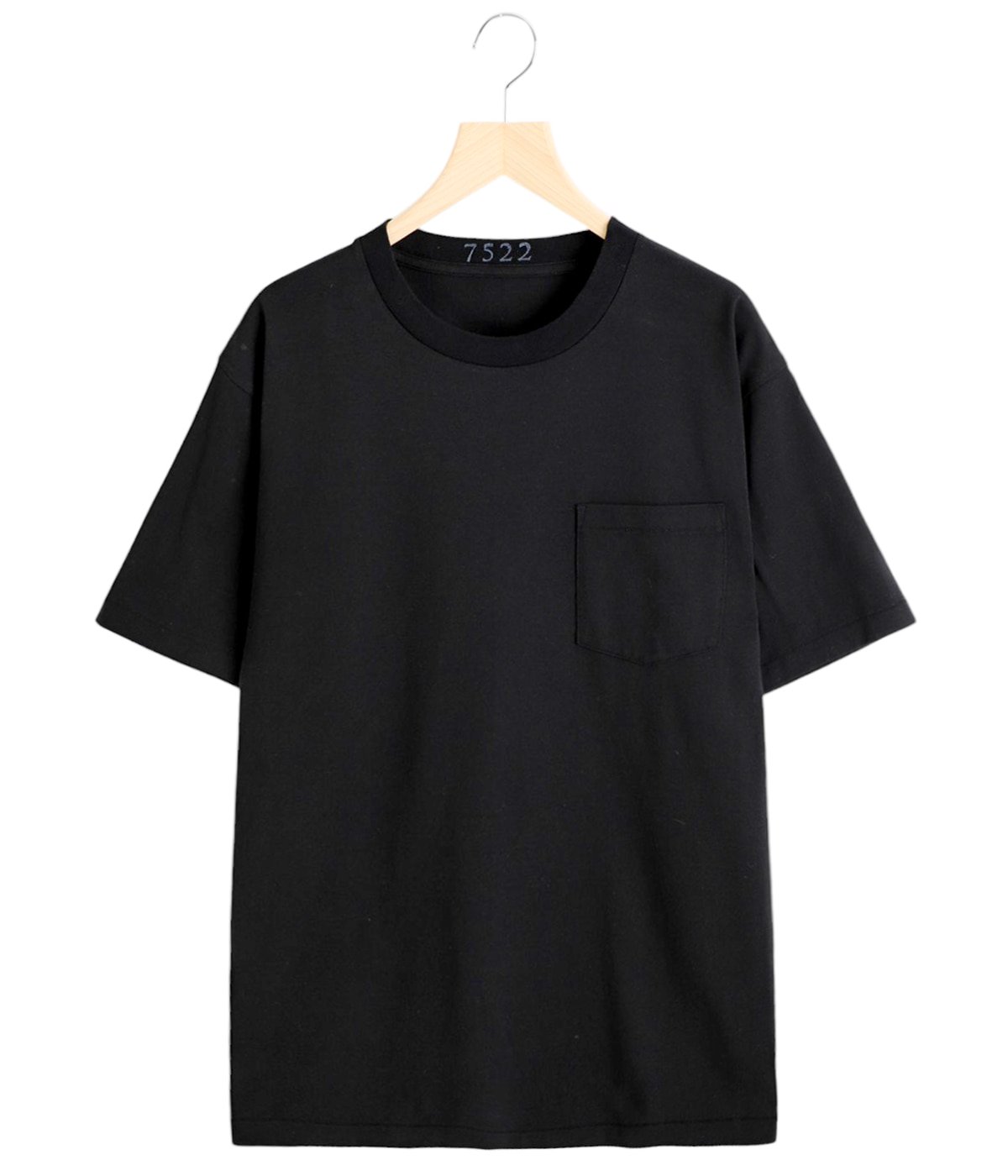 POCKET TEE “BLACK“ | AVIREX7522(アヴィレックスナナゴーニーニー