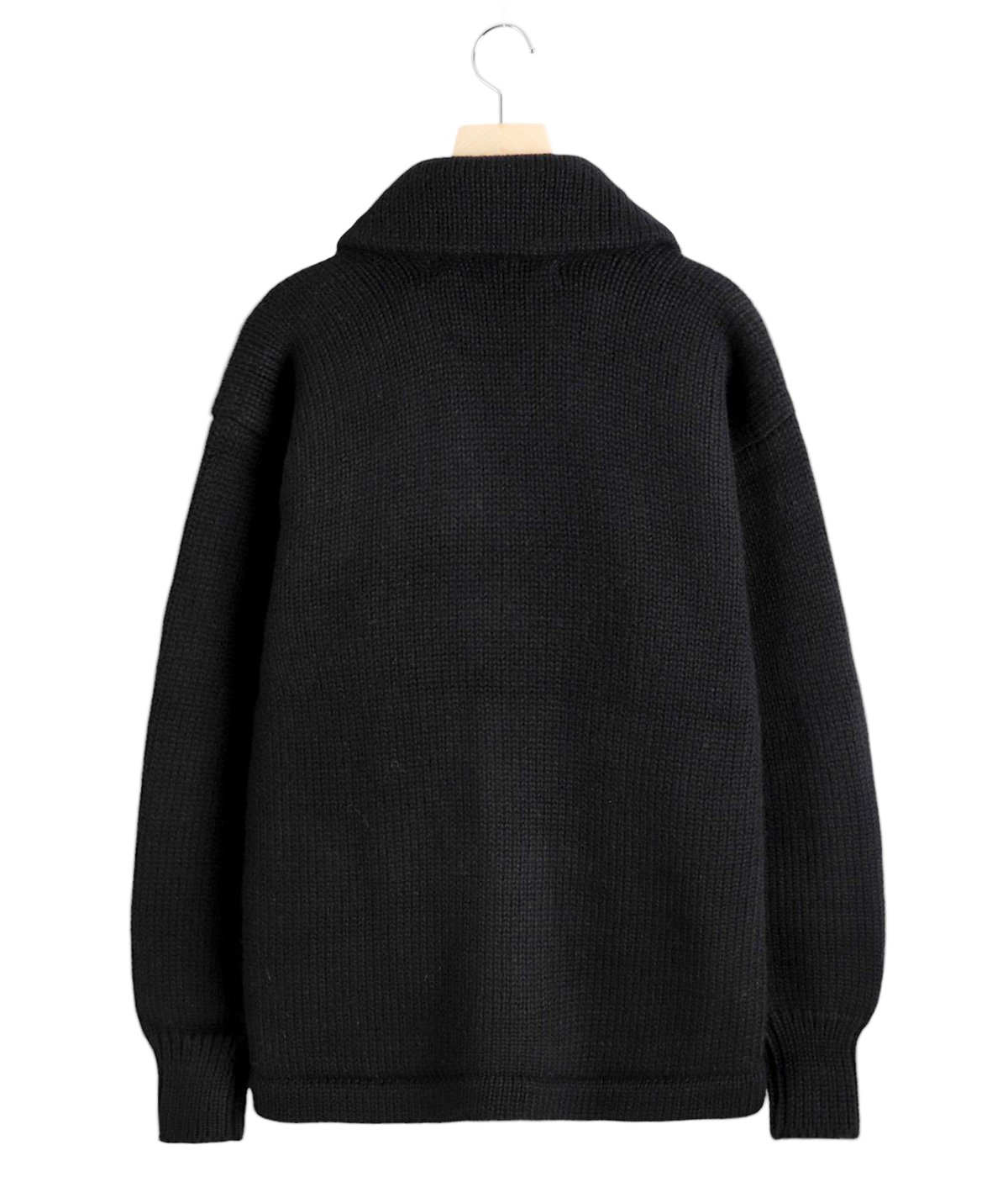 SHAWL COLLAR CARDIGAN “BLACK“ | AVIREX7522(アヴィレックス