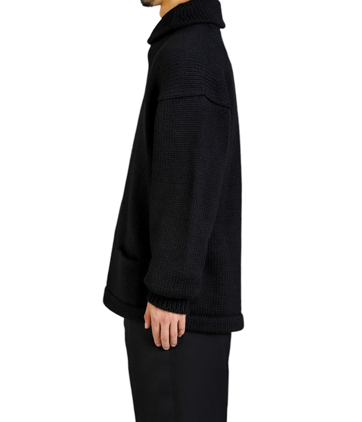 SHAWL COLLAR CARDIGAN “BLACK“ | AVIREX7522(アヴィレックス
