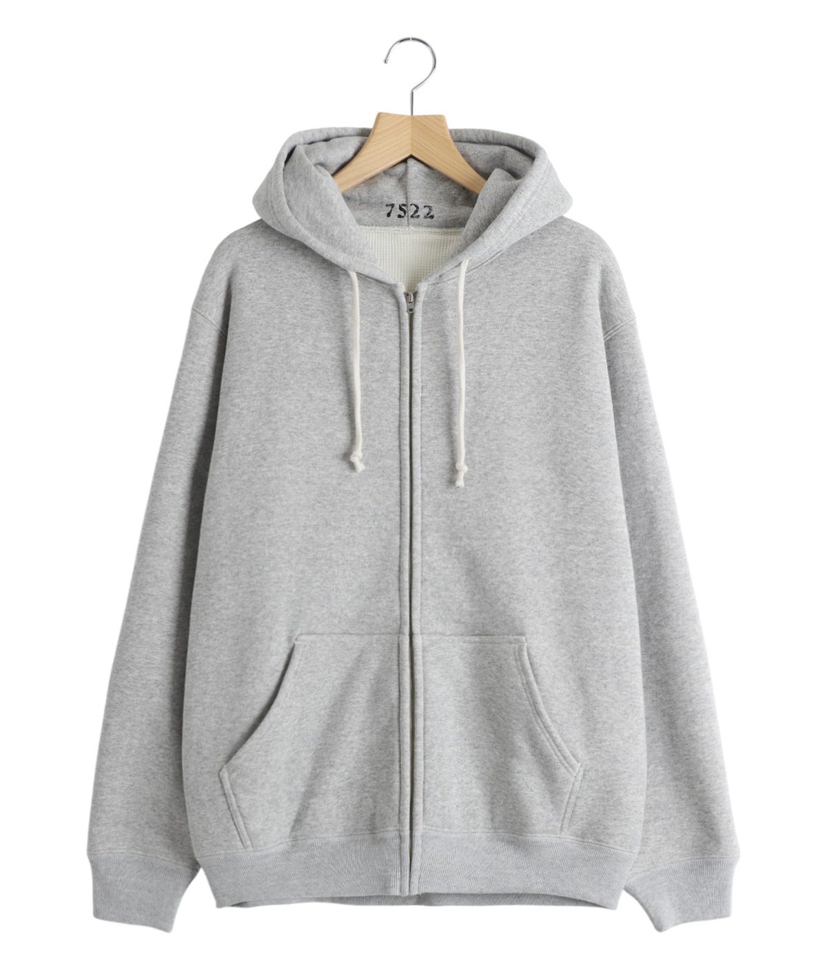 ZIPUP HOODIE “GREY“ | AVIREX7522(アヴィレックスナナゴーニーニー