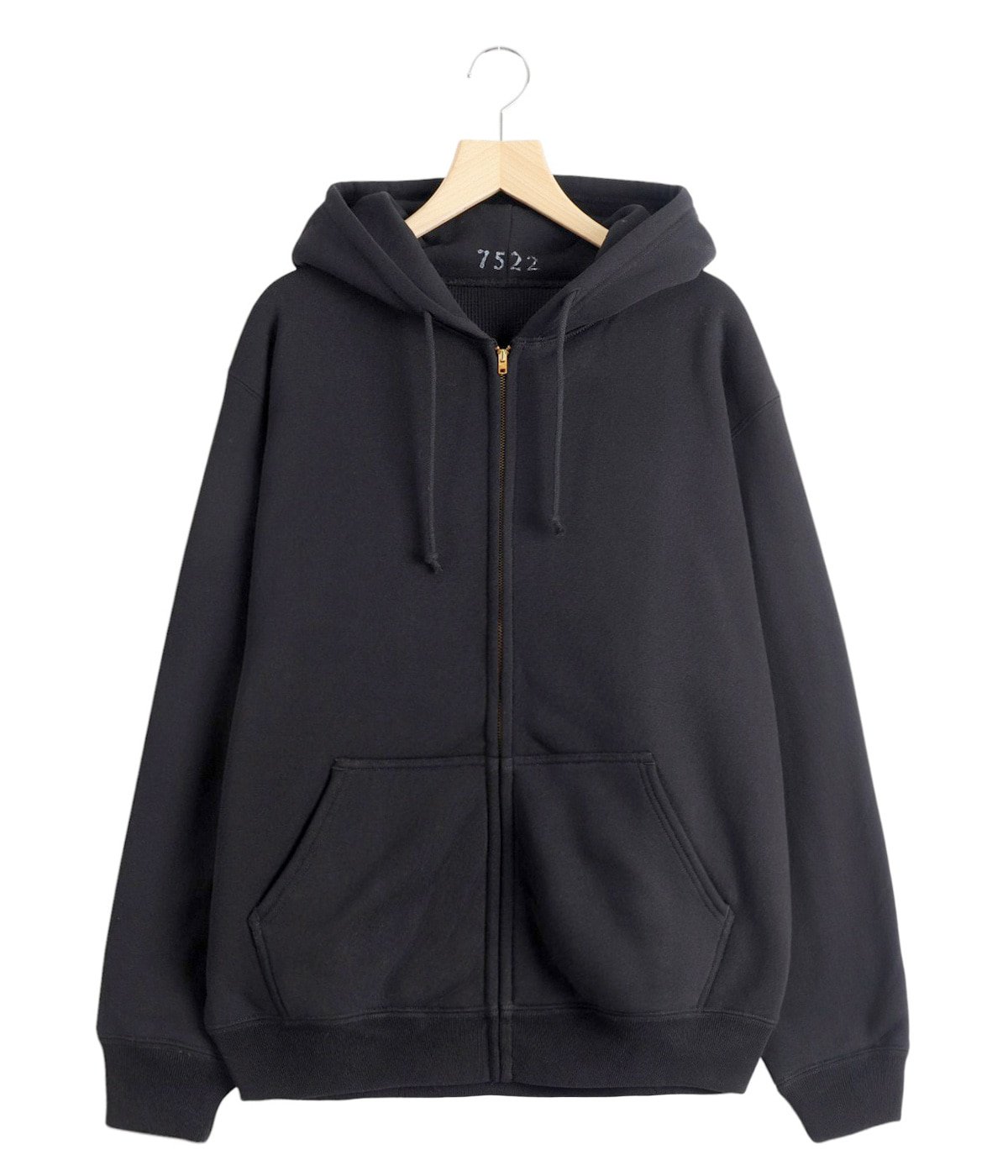 ZIPUP HOODIE “BLACK“ | AVIREX7522(アヴィレックスナナゴーニーニー