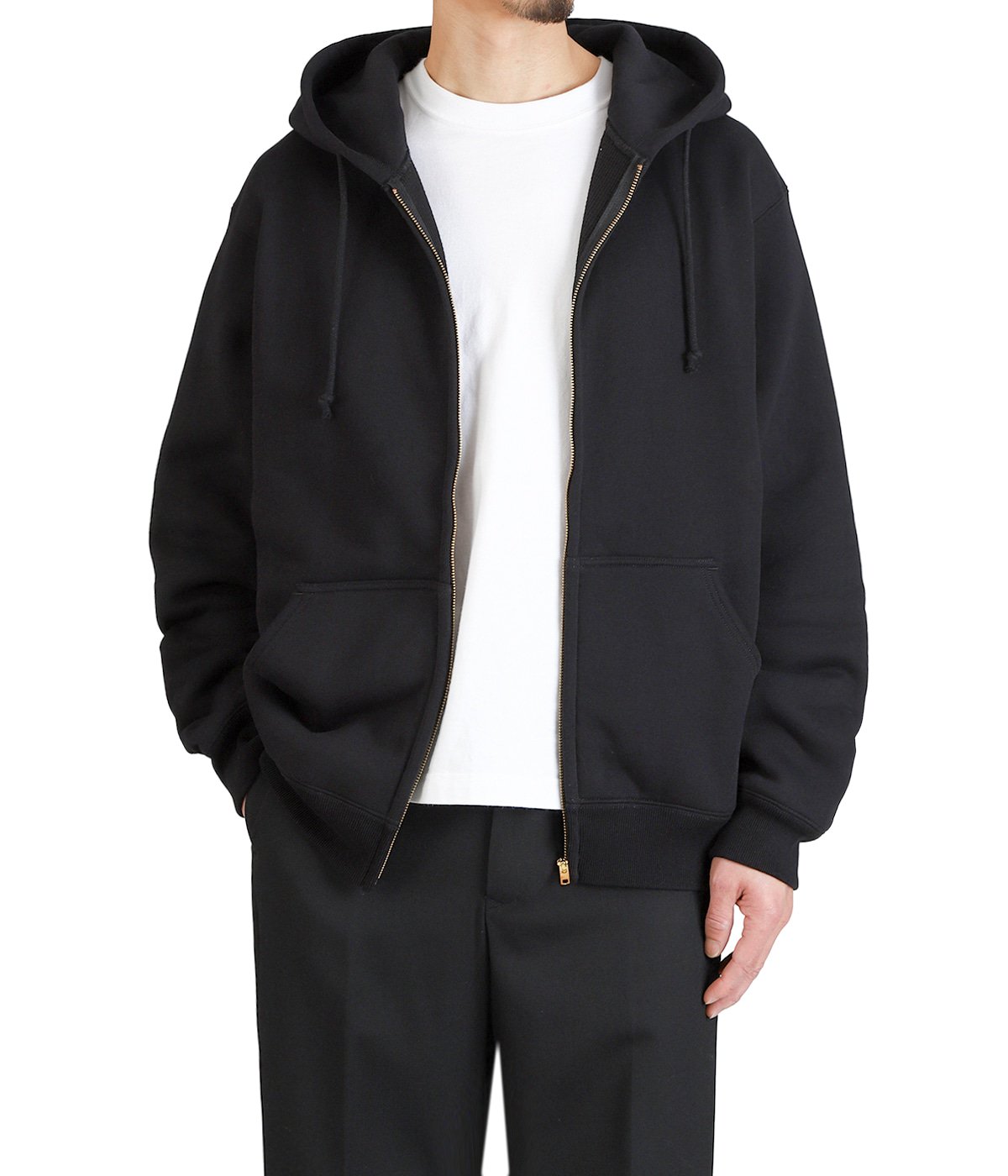ZIPUP HOODIE “BLACK“ | AVIREX7522(アヴィレックスナナゴーニーニー