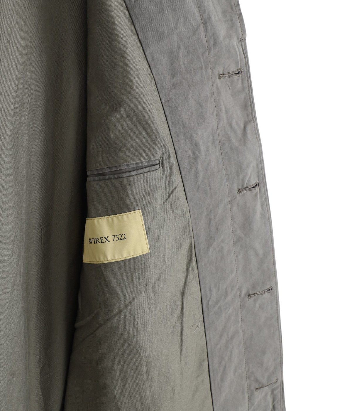 OFFICERS COAT “GREY“ | AVIREX7522(アヴィレックスナナゴーニーニー