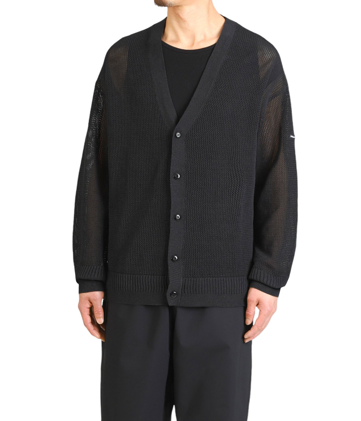 HEMP MESH CARDIGAN | MANASTASH(マナスタッシュ) / トップス