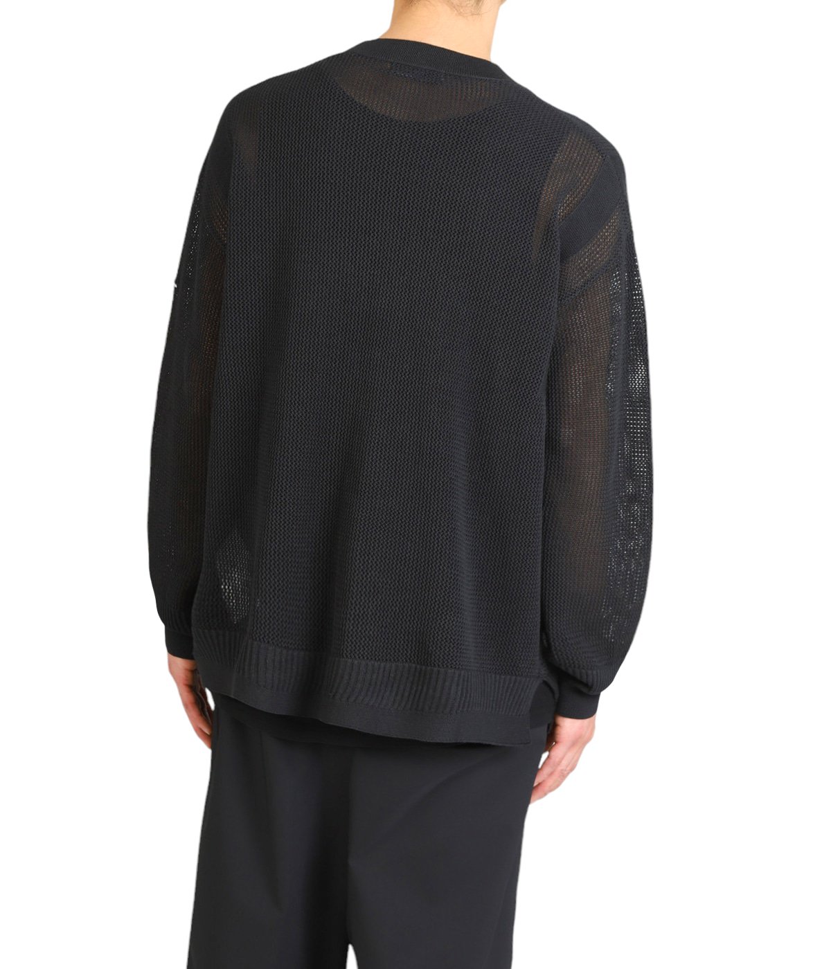 model(175cm / 60kg)B85 W75 H92 着用サイズ：L