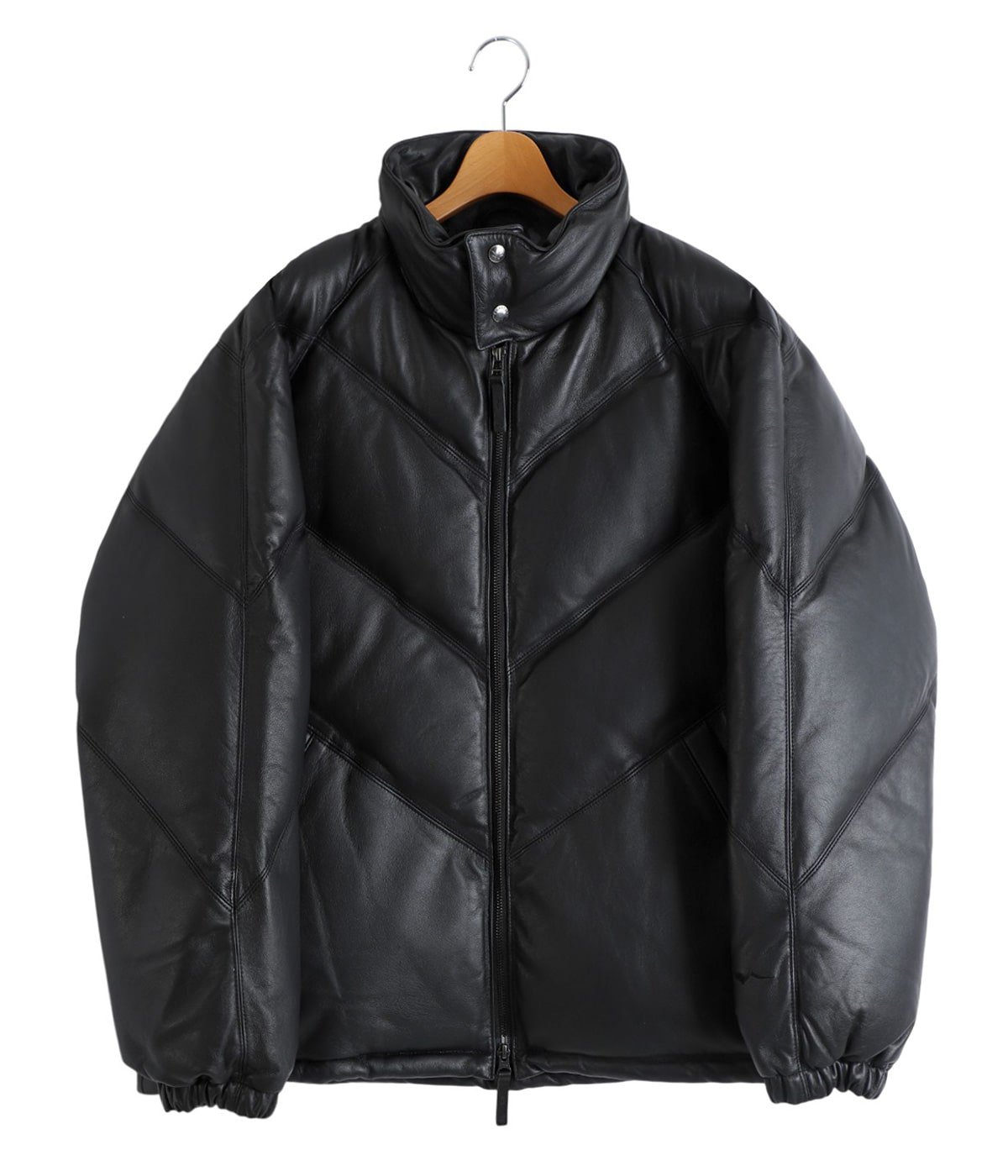 V LEATHER DOWN JKT | MANASTASH(マナスタッシュ) / アウター ダウン