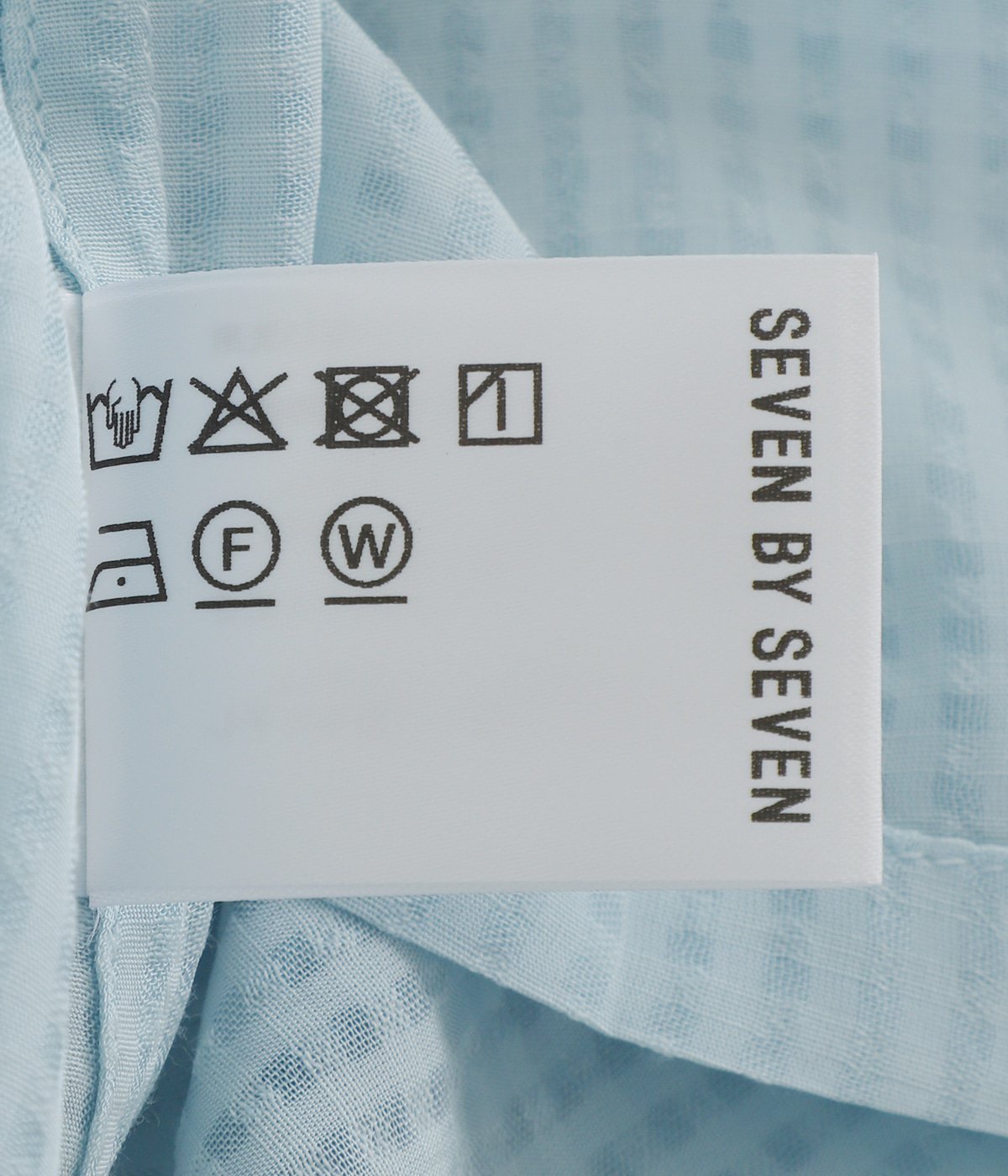 SHEER OPEN COLLAR SHIRTS L/S | SEVEN BY SEVEN(セブンバイセブン