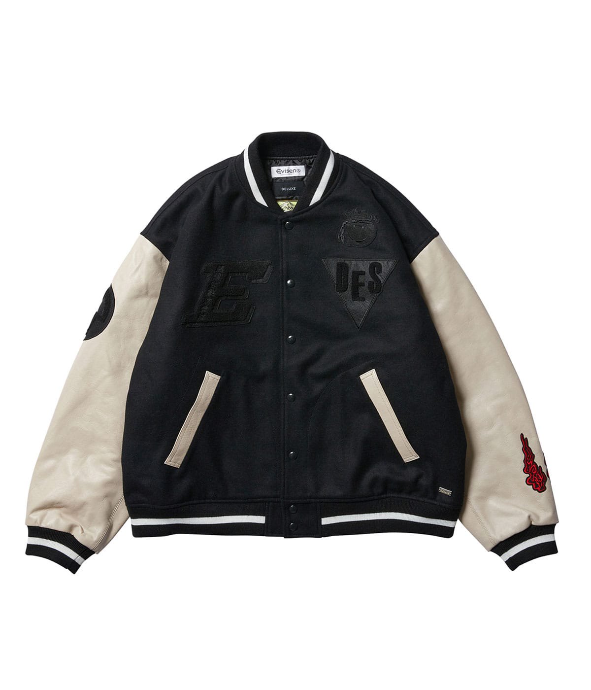 DELUXE VARSITY BOYS JACKET | Evisen Skateboardsゑ(エビセン