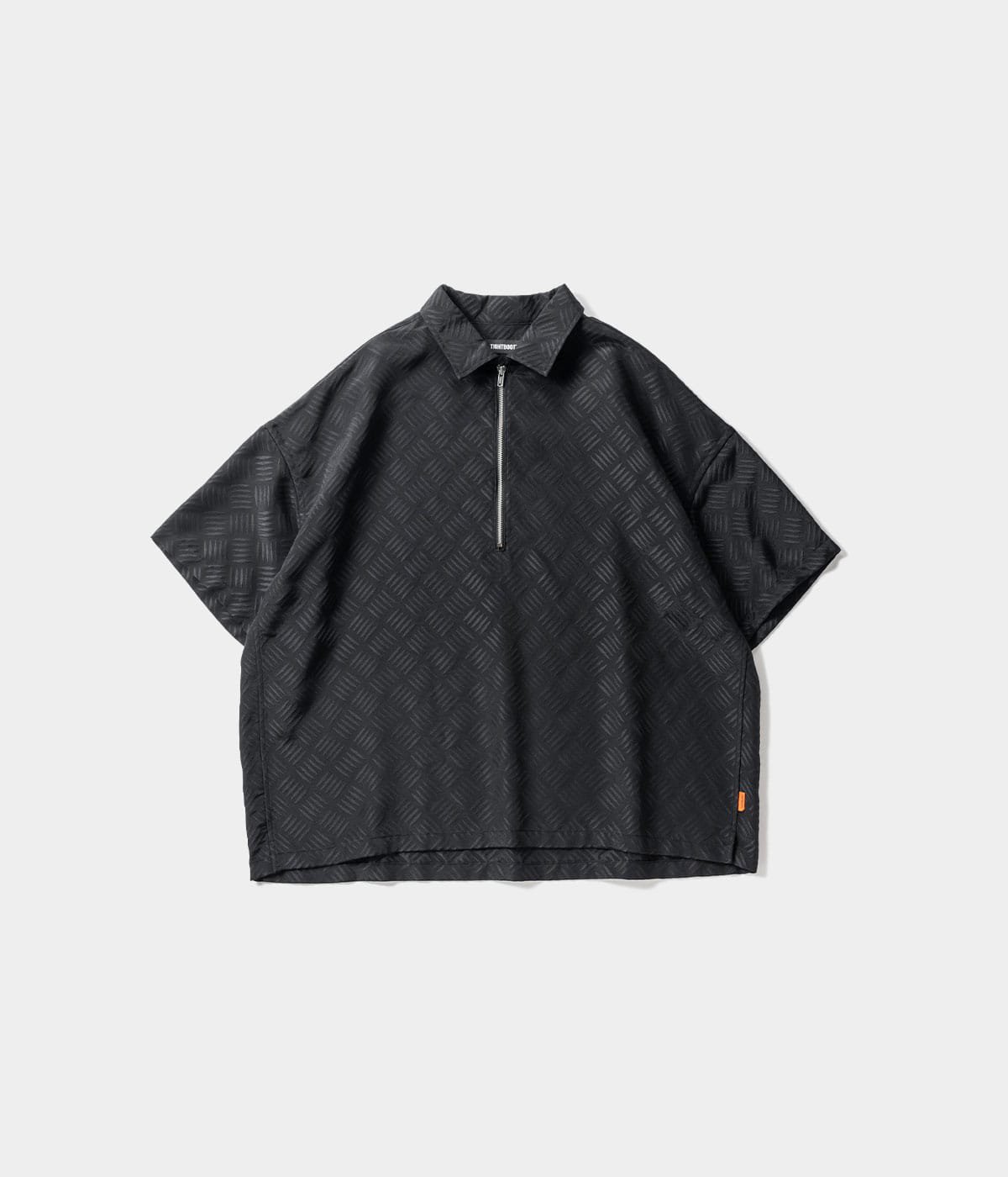 CHECKER PLATE HALF ZIP SHIRT | TIGHTBOOTH(タイトブース) / トップス ...