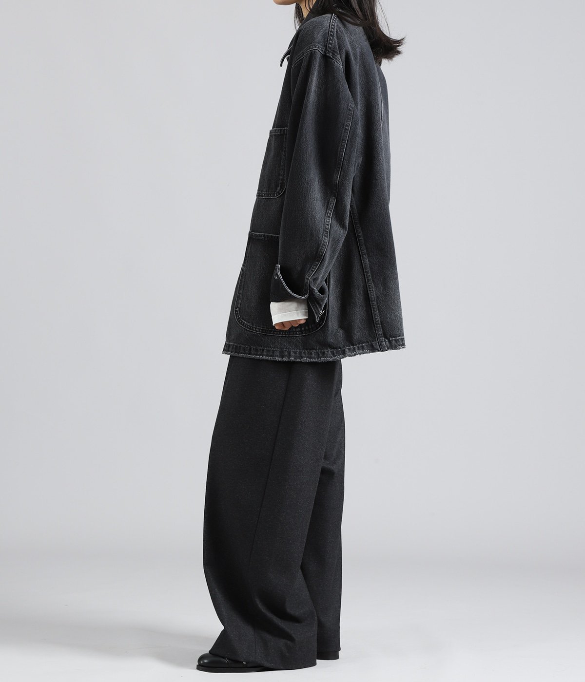 model（162cm） 着用サイズ：S