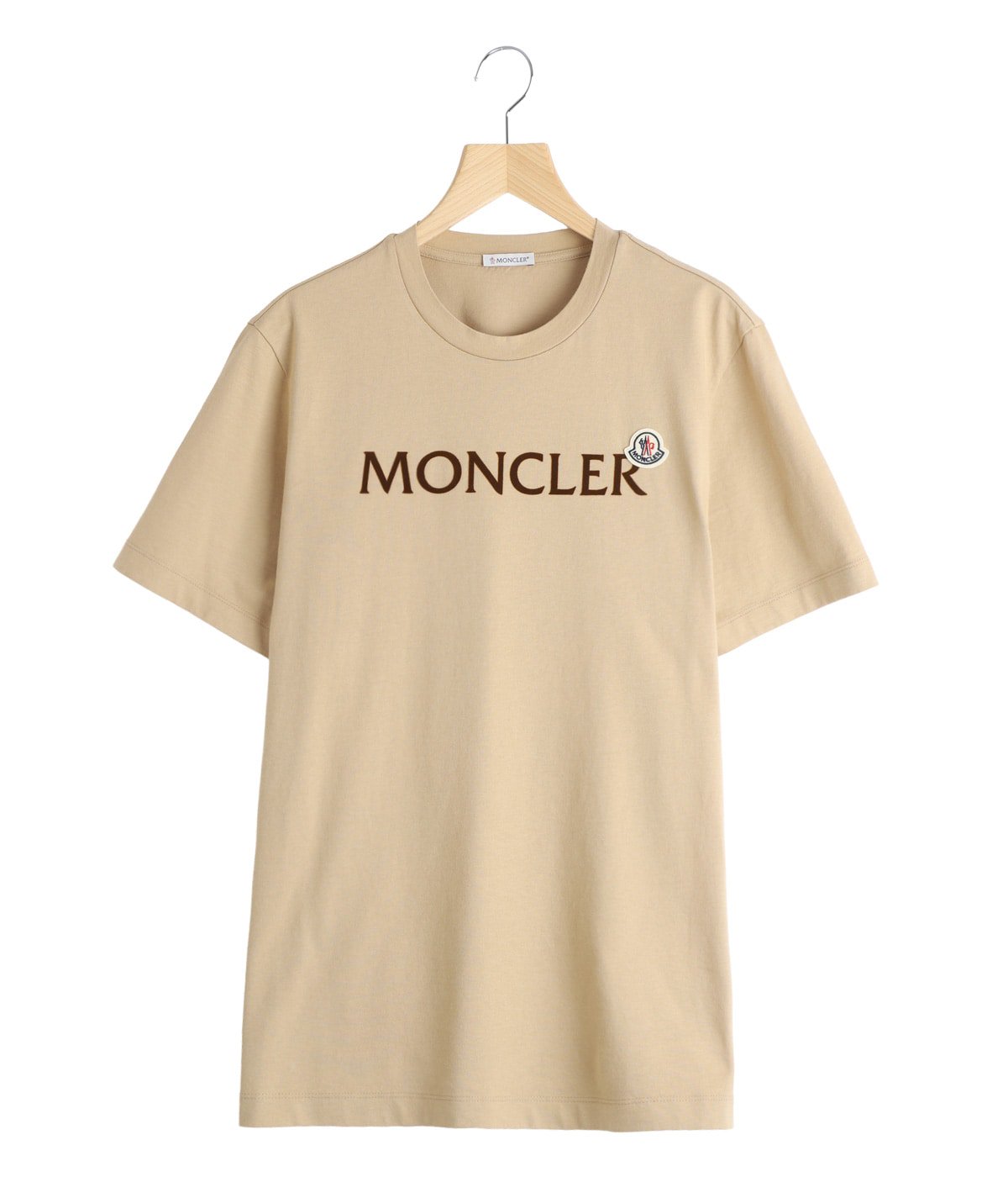 【新品】MONCLER モンクレール ベビー ロングTシャツ クリーム色 SS T-SHIRT | MONCLER(モンクレール) / トップス カットソー半袖・T