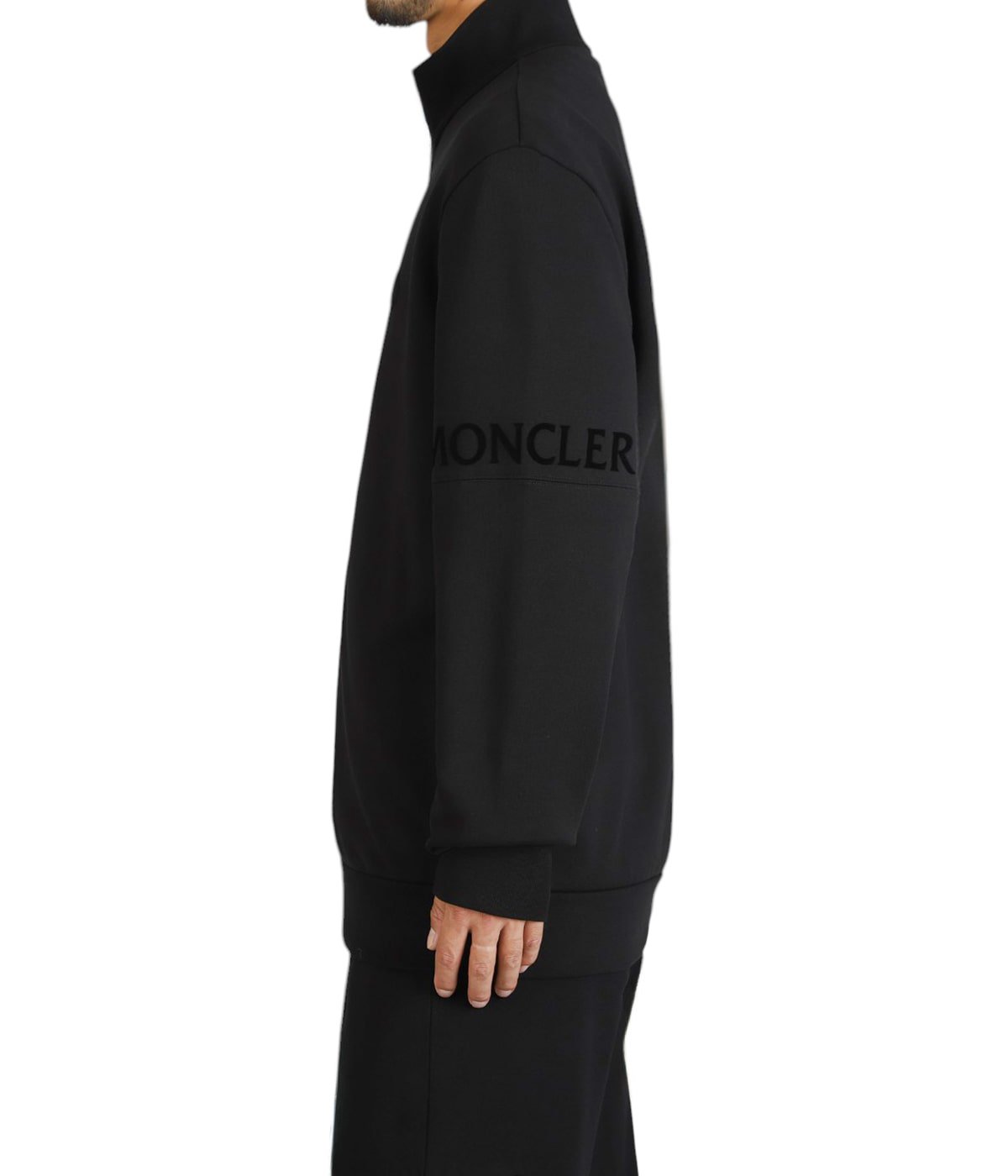 MONCLERモンクレール ZIP UPカーディガン ブラック M　パーカー MONCLER（モンクレール） 国内正規 MONCLER ZIP UP CARDIGAN ジップ