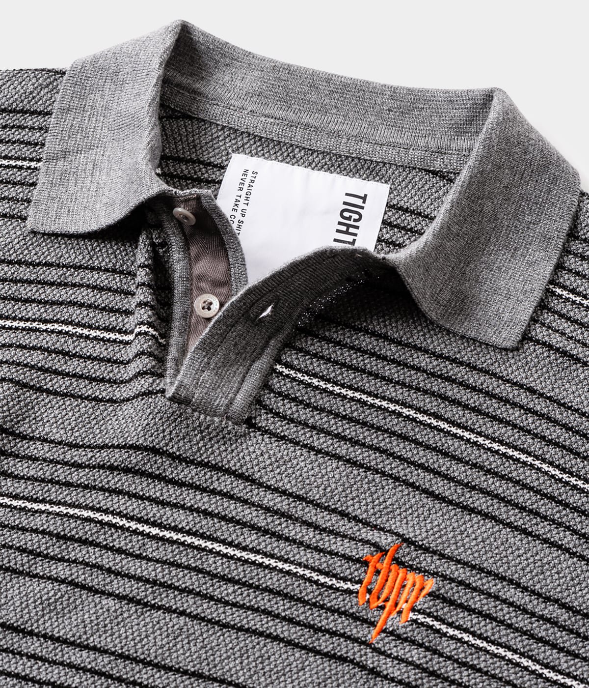 TBPR / BORDER KNIT POLO SHIRT | TIGHTBOOTH(タイトブース