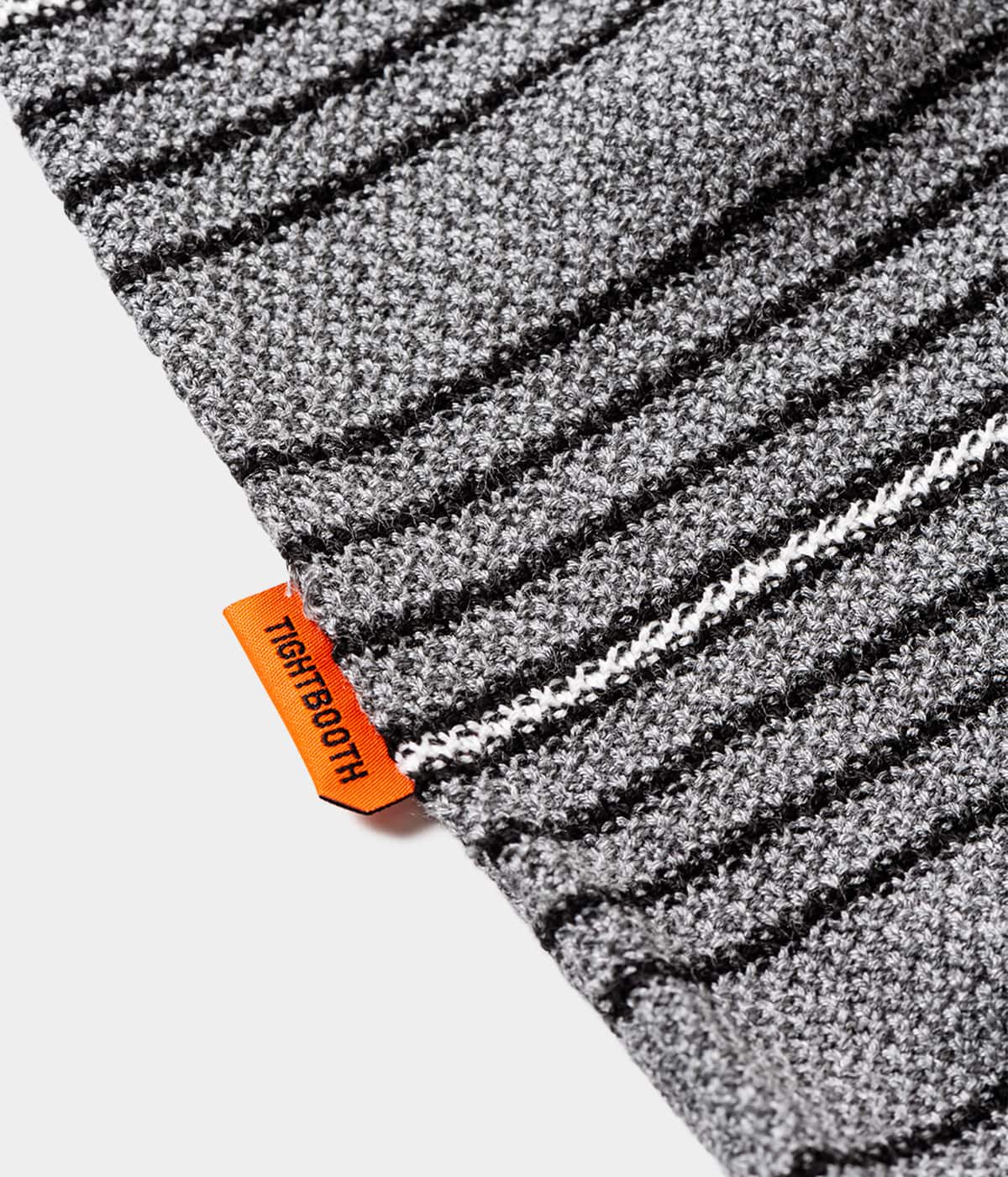 TBPR / BORDER KNIT POLO SHIRT | TIGHTBOOTH(タイトブース