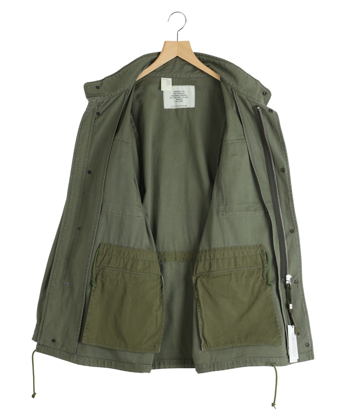 N.HOOLYWOOD フライトジャケット ミリタリー カーキ 36R 日本製 MULTI-POCKET JACKET | N.HOOLYWOOD(エヌハリウッド) / アウター