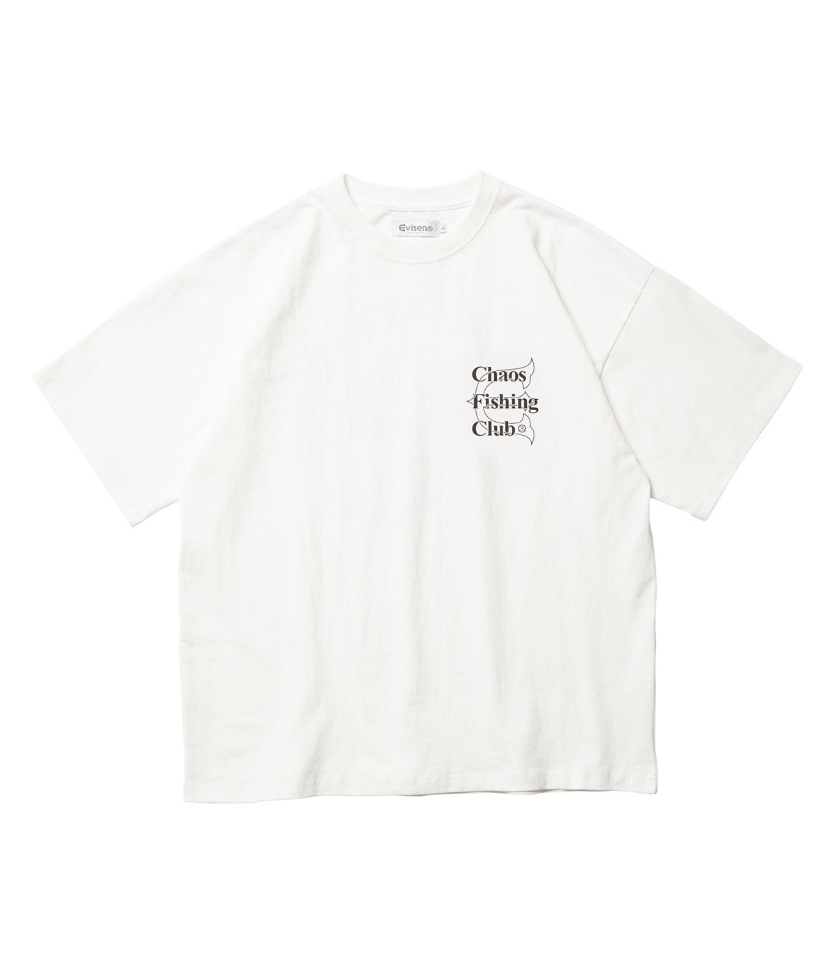 三津家着 CHAOS Running CLUB ホワイト 半袖Tシャツ S