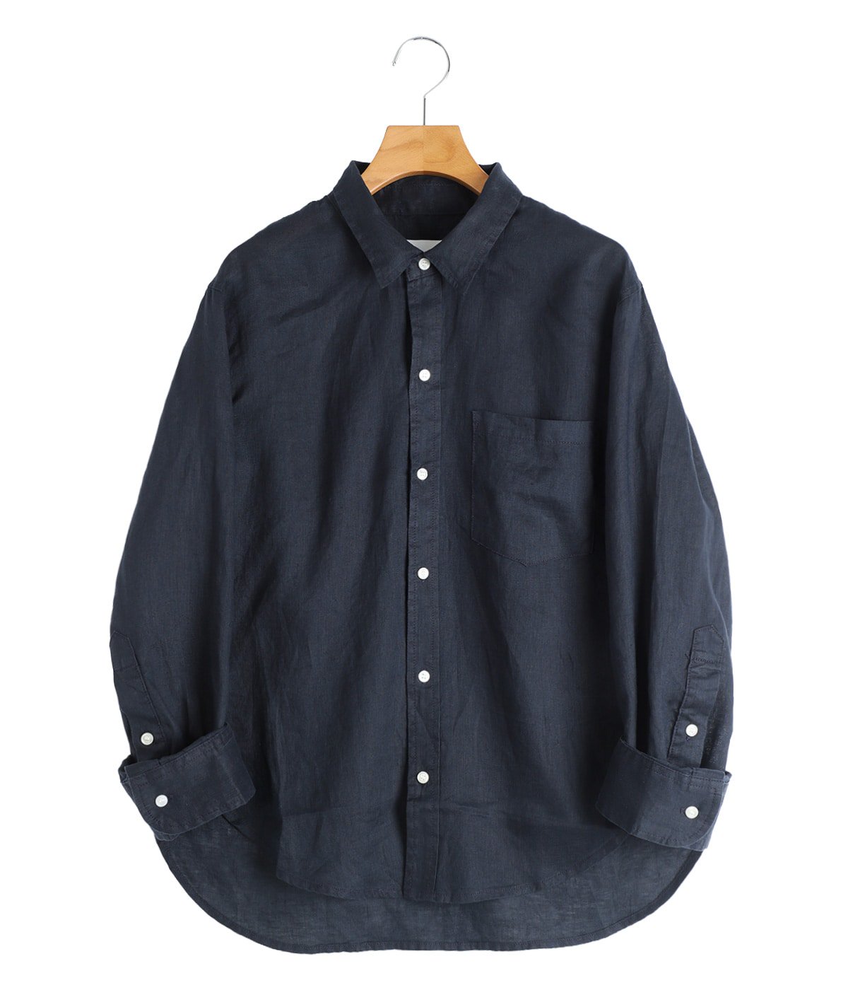 値下不可・シルエット美ジュンミカミ リネンシャツ2016復刻版 黒 レディース】KAYLA SHRUNKEN SHIRT | CITIZENS of HUMANITY(シチズンズ