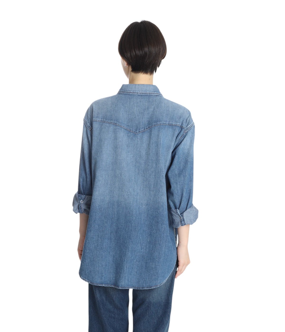 model（166cm） 着用サイズ：FREE(ONE)