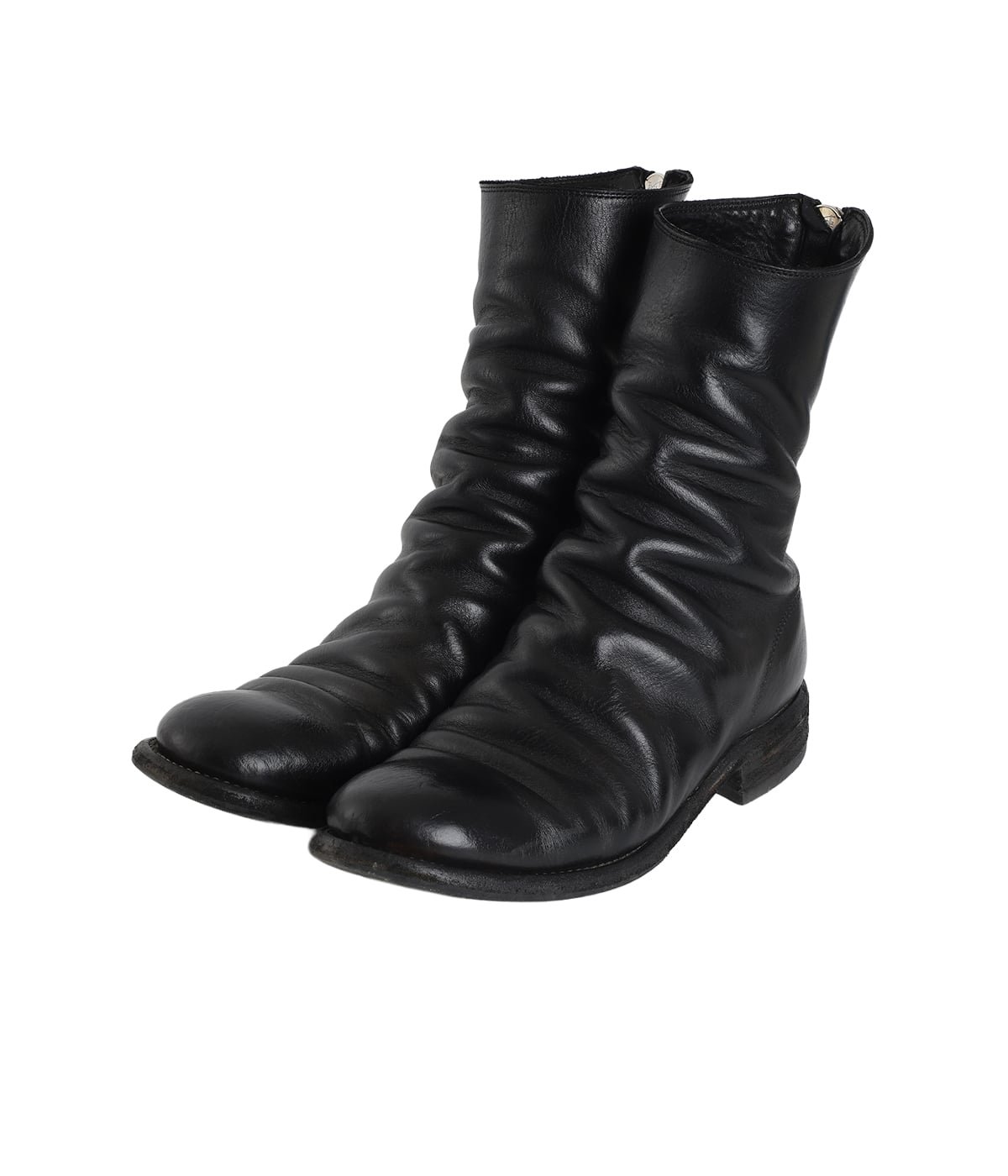988 Horse Full Grain Backzip Boot | GUIDI(グイディ) / シューズ